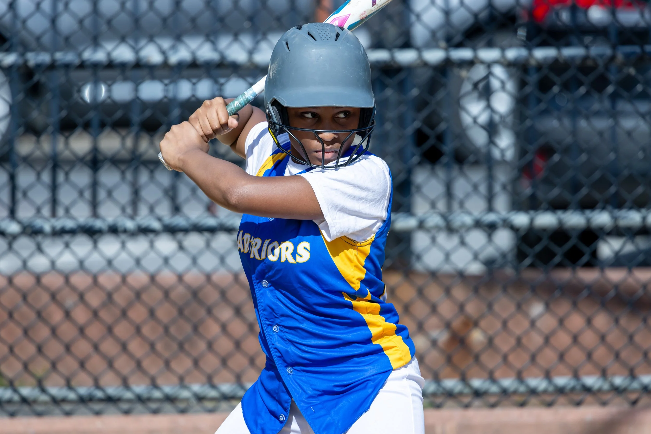MS 50 softball team plays