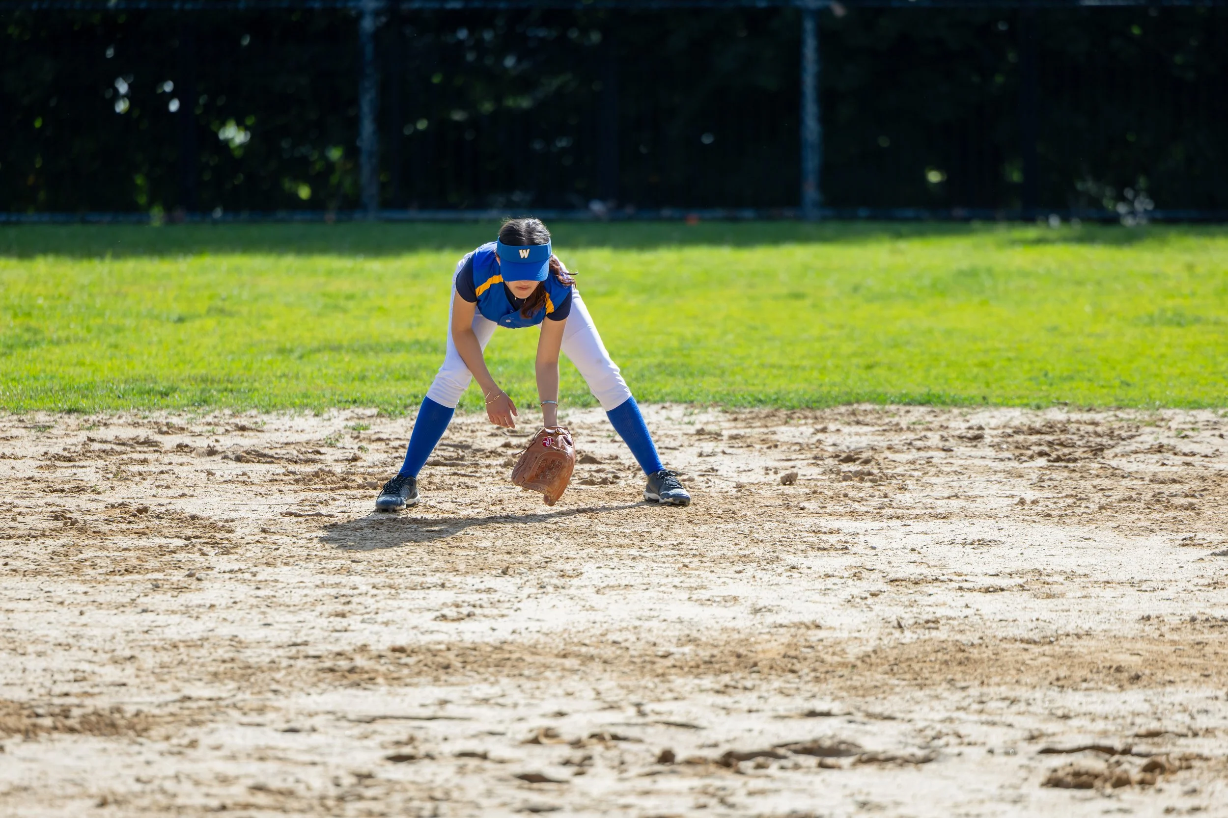MS 50 softball team plays
