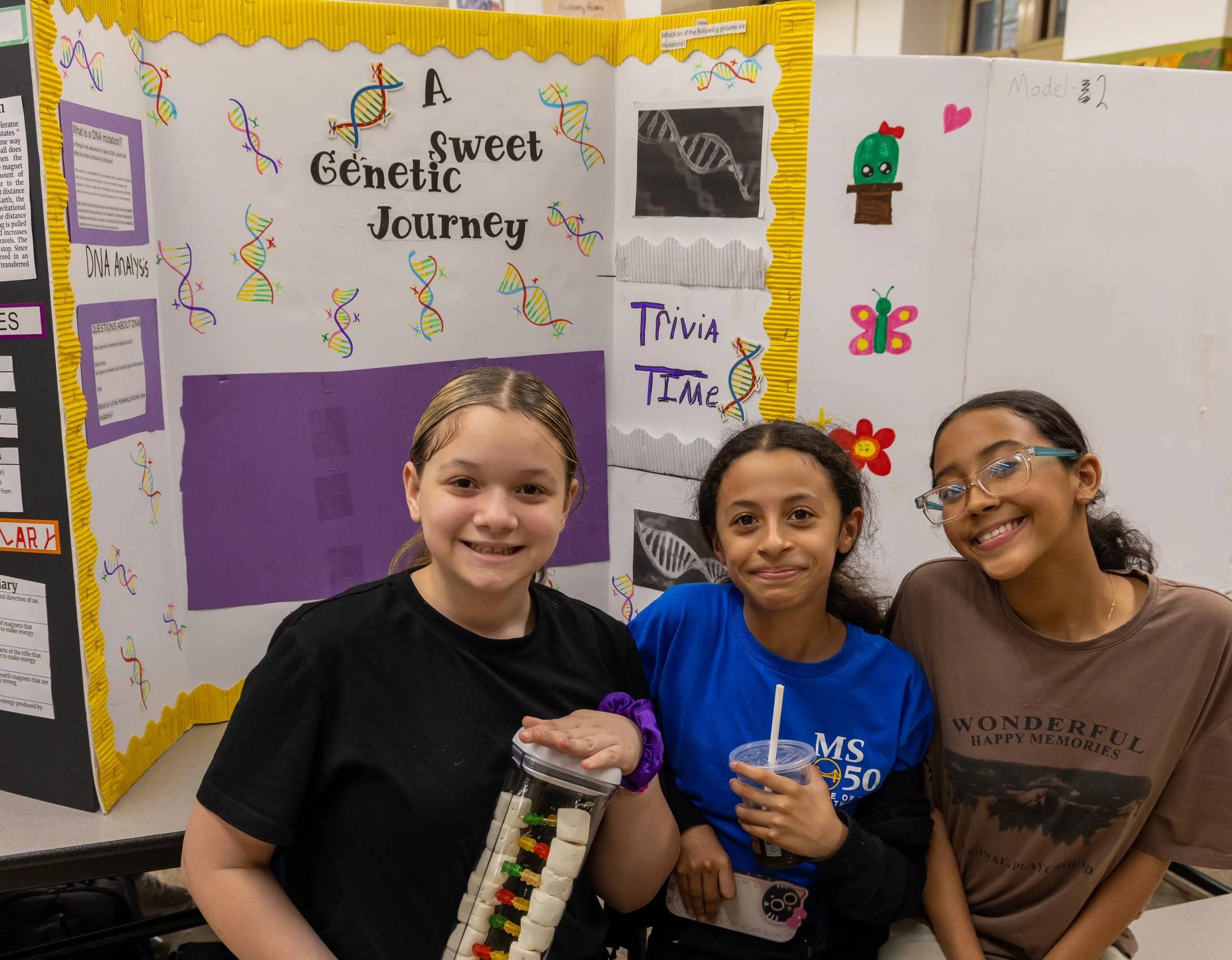MS 50 students present their science projects