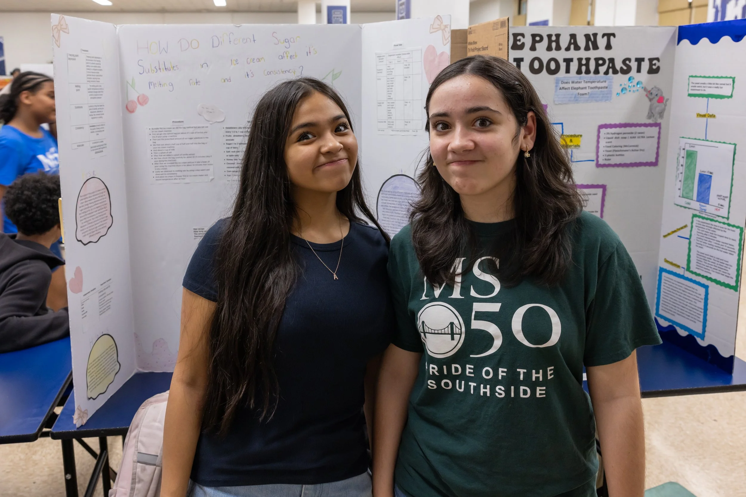 MS 50 students present their science projects