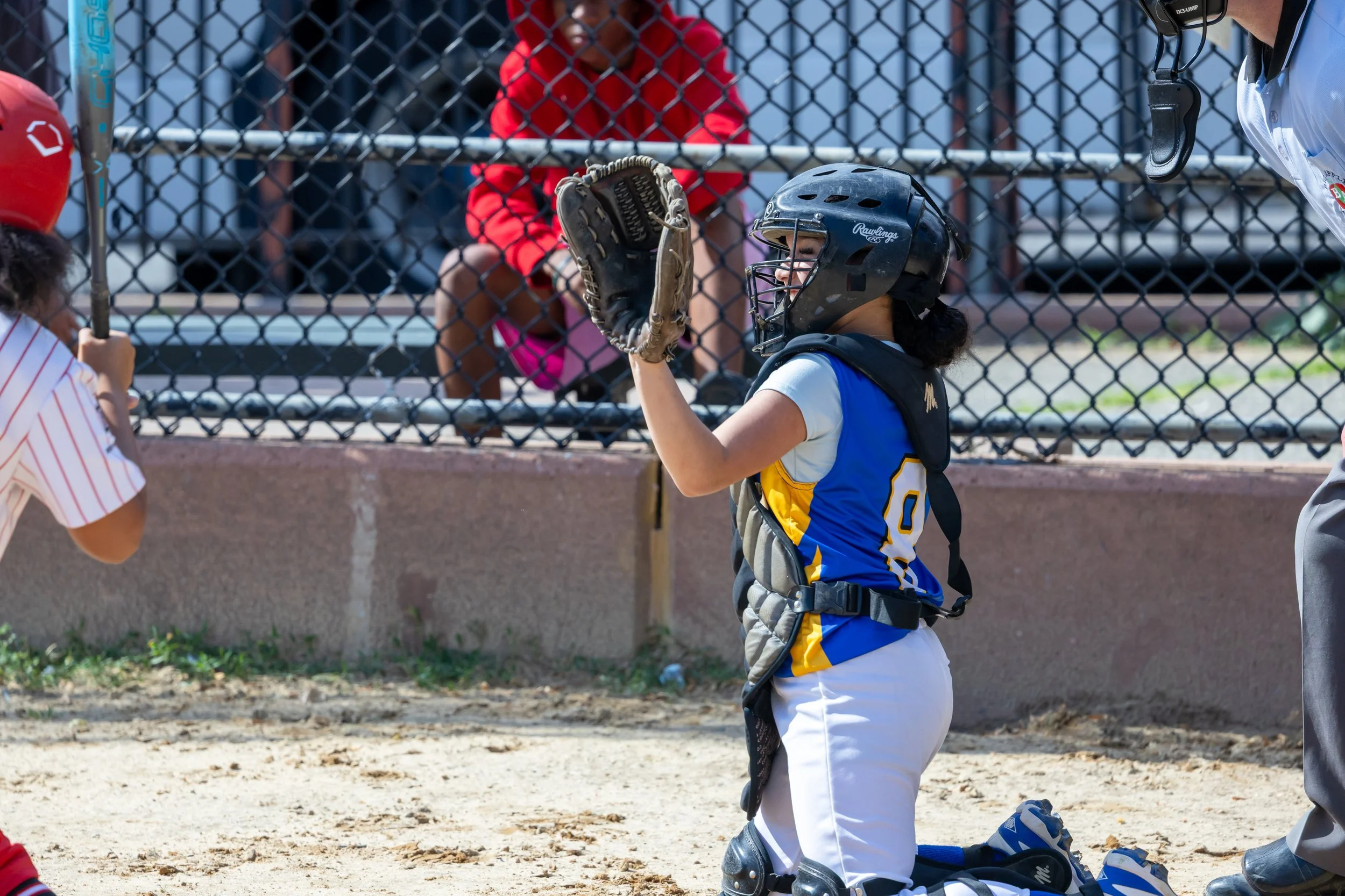 MS 50 softball team plays