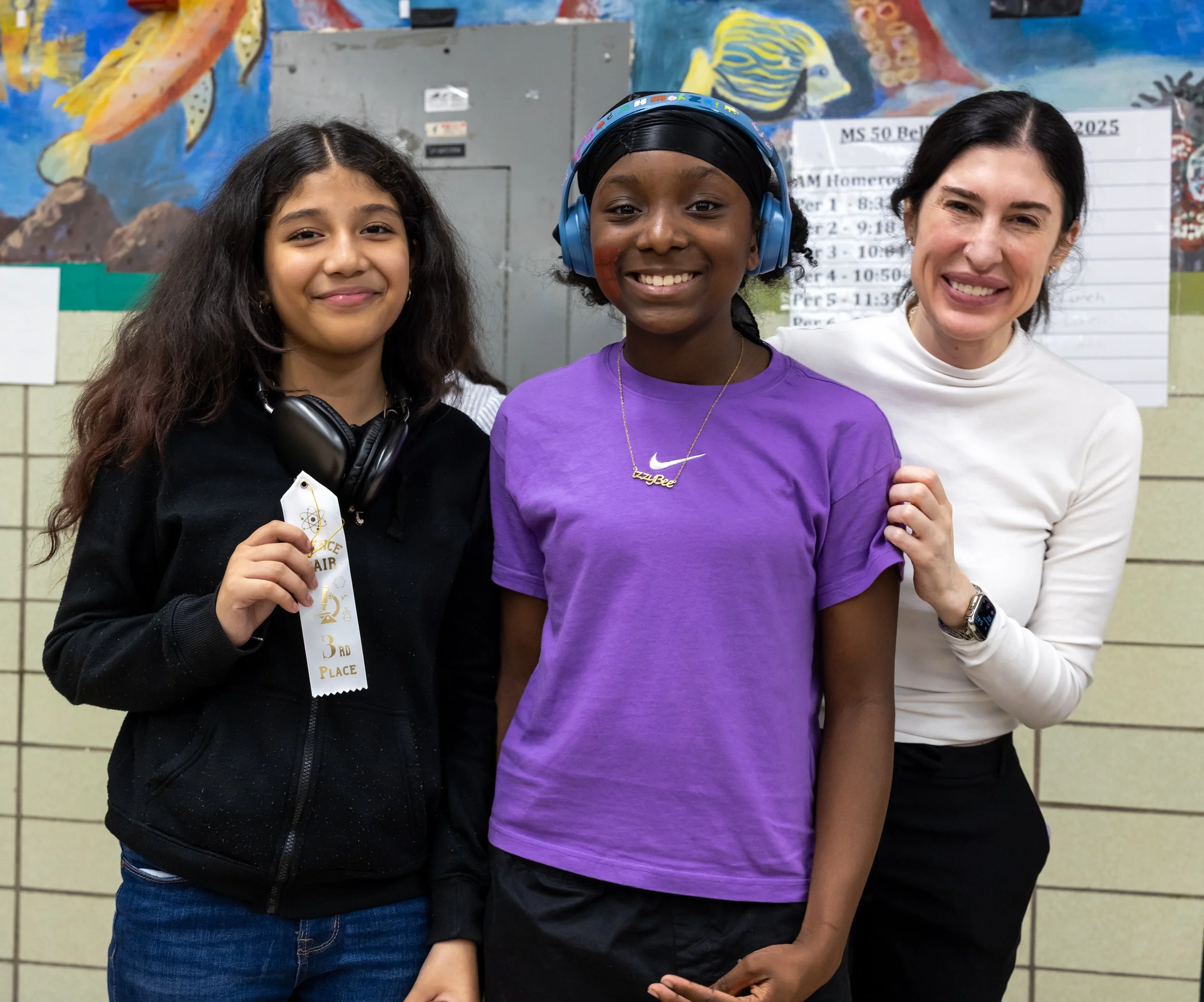 Science fair award winners