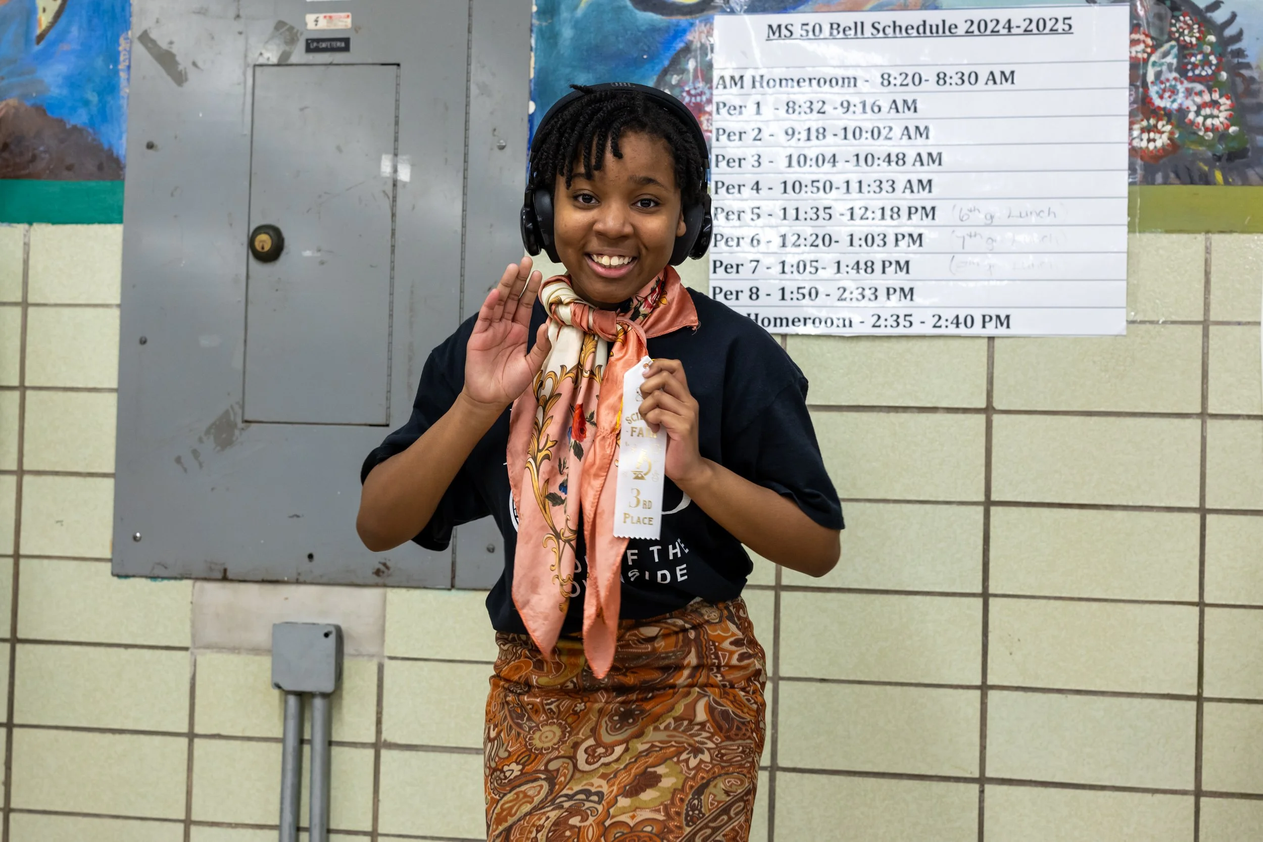 Science fair award winners