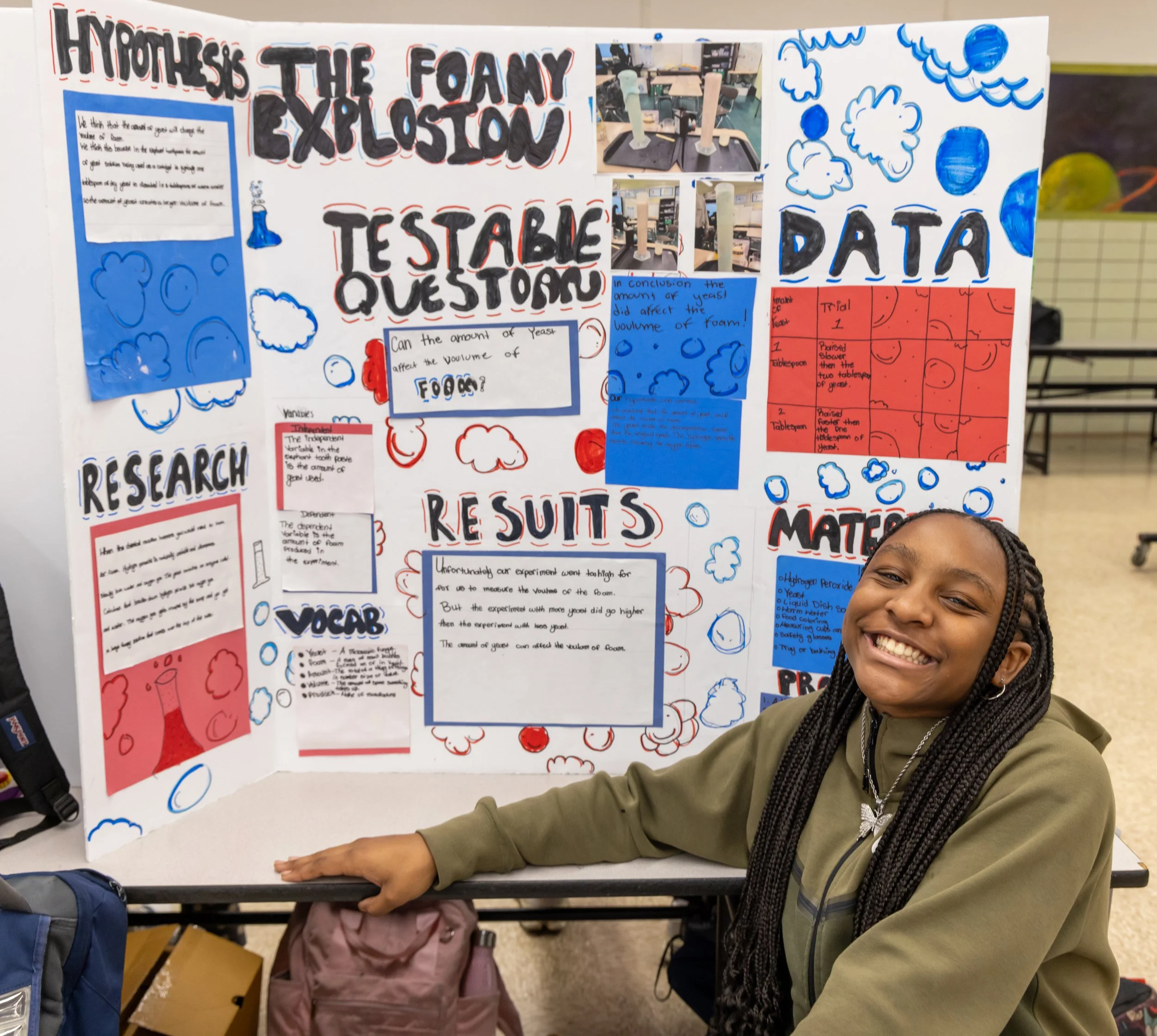 MS 50 students present their science projects