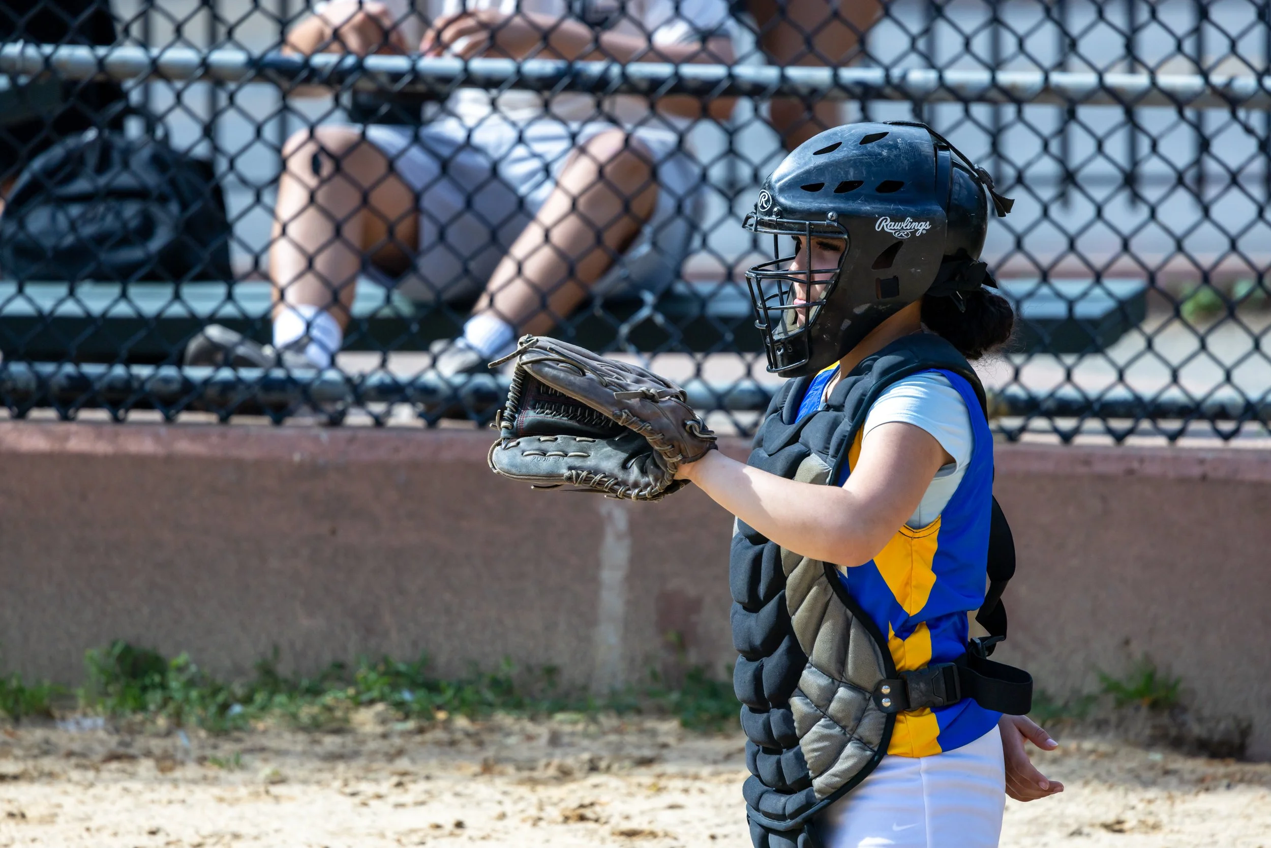 MS 50 softball team plays