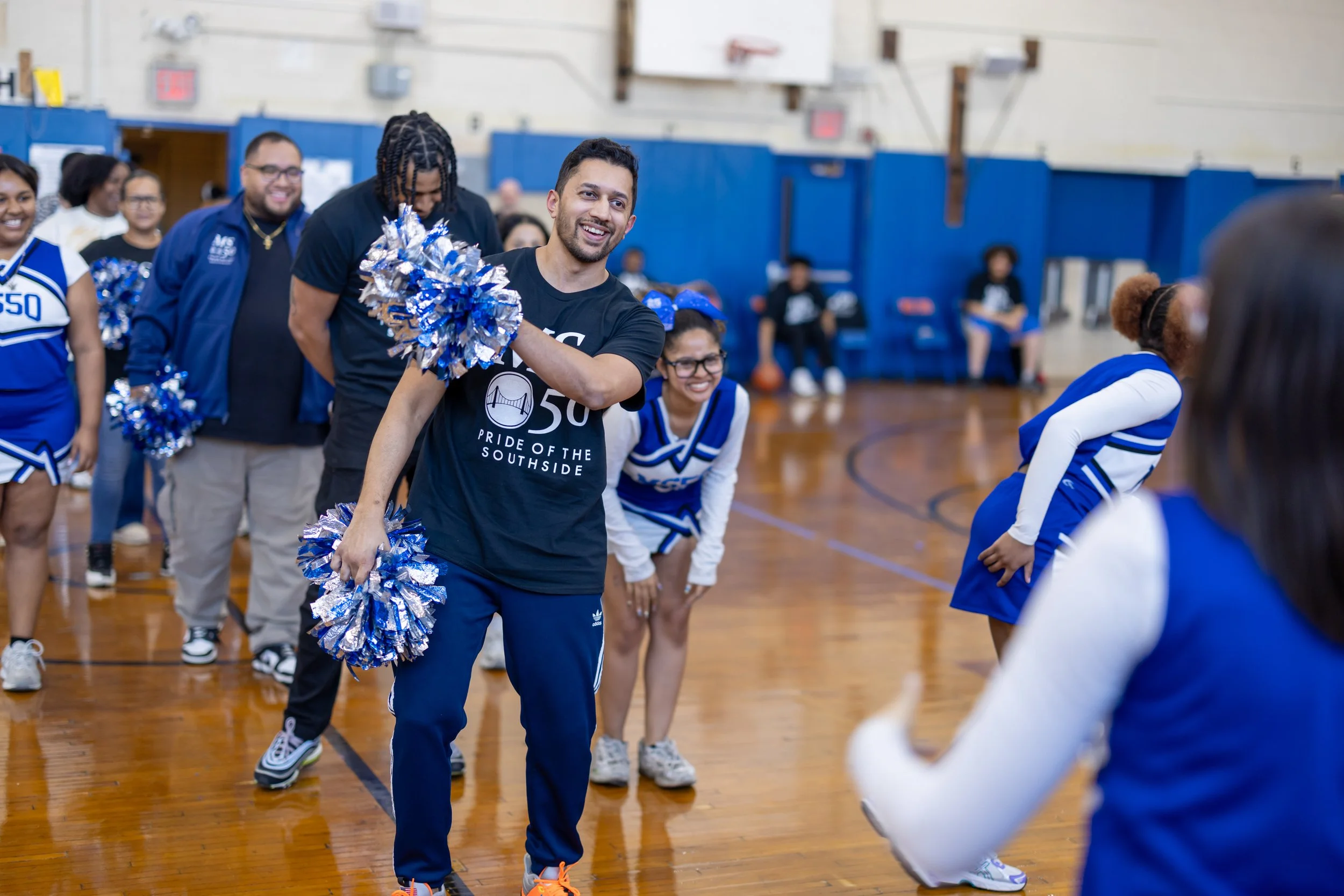 Pep rally dance