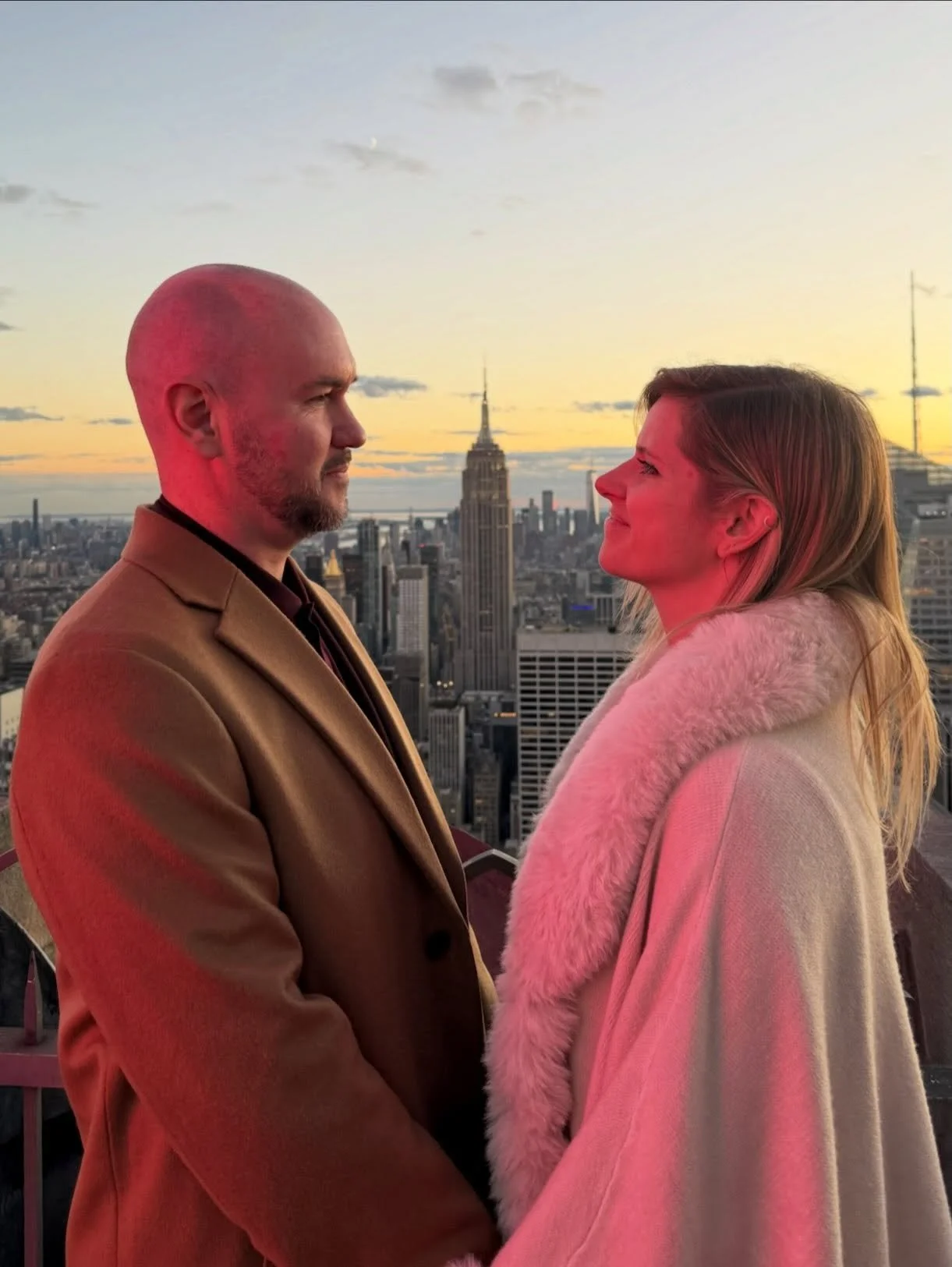 10.26.2025
 
One year ago today, just moments before our destinies intertwined forever&hellip;.❤️&zwj;🔥
 
#NYC #SacredUnion