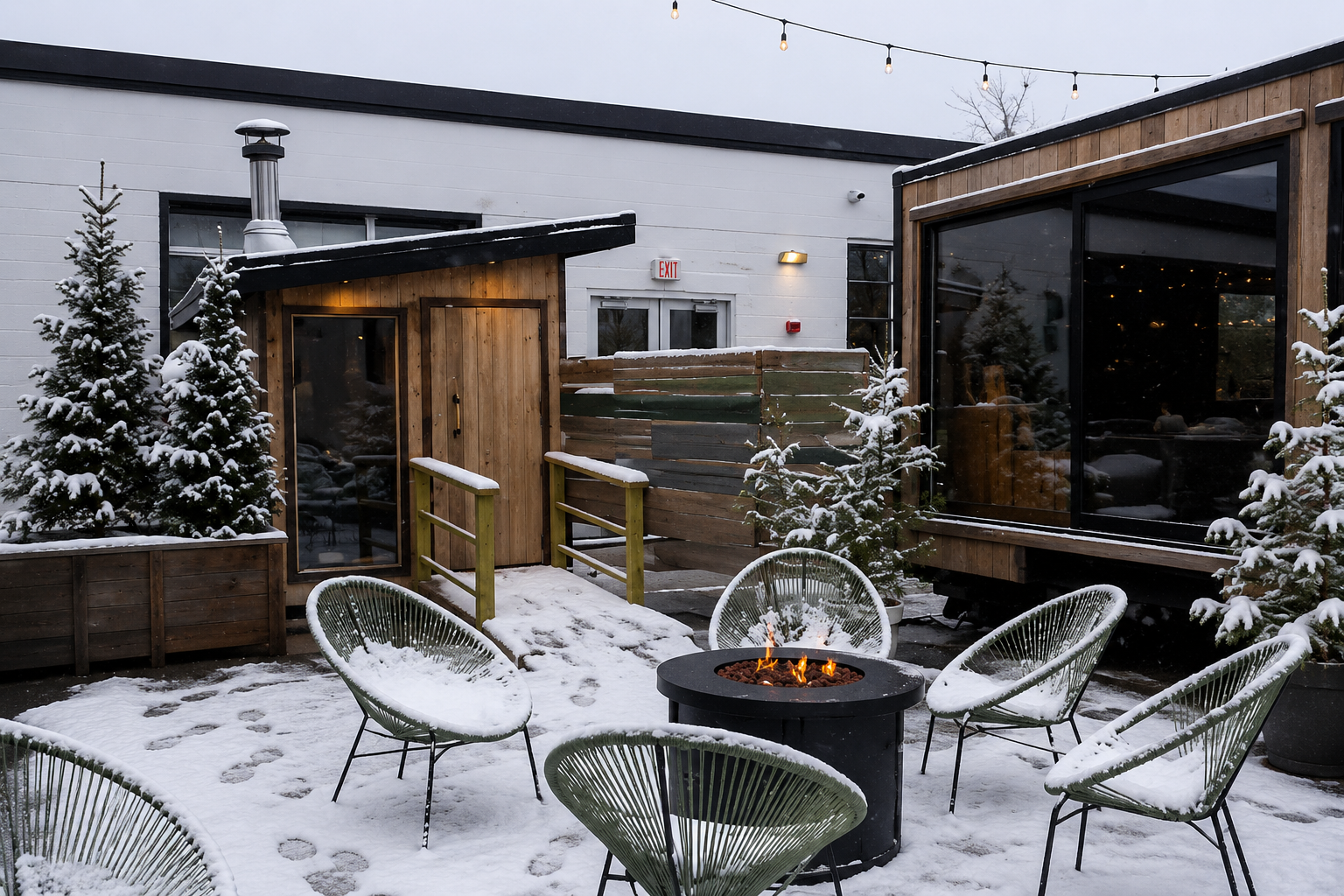 Hot Property: Winter Sauna at Somernova
