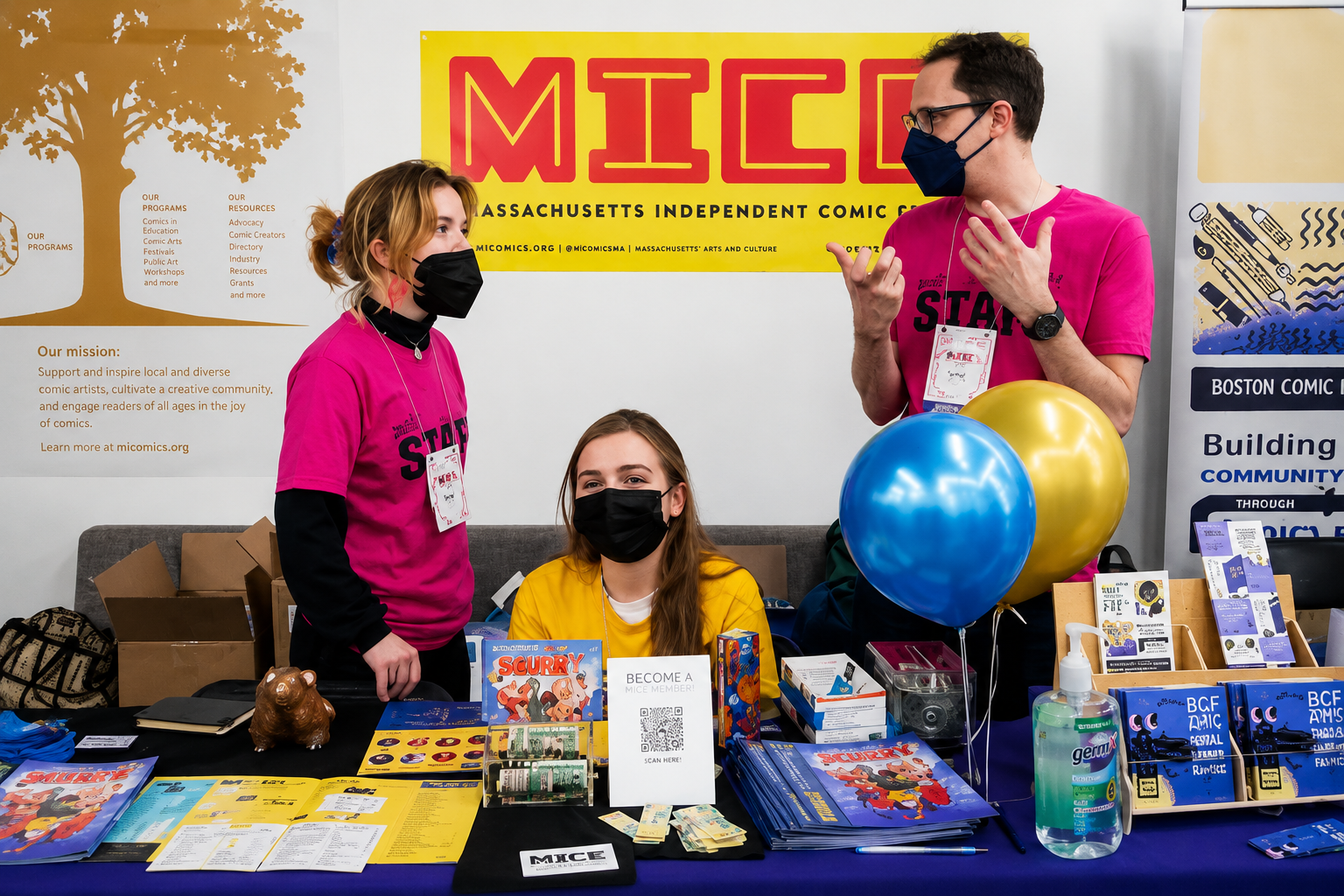 The Boston Comic Arts Foundation brings the magic of comics to Somerville