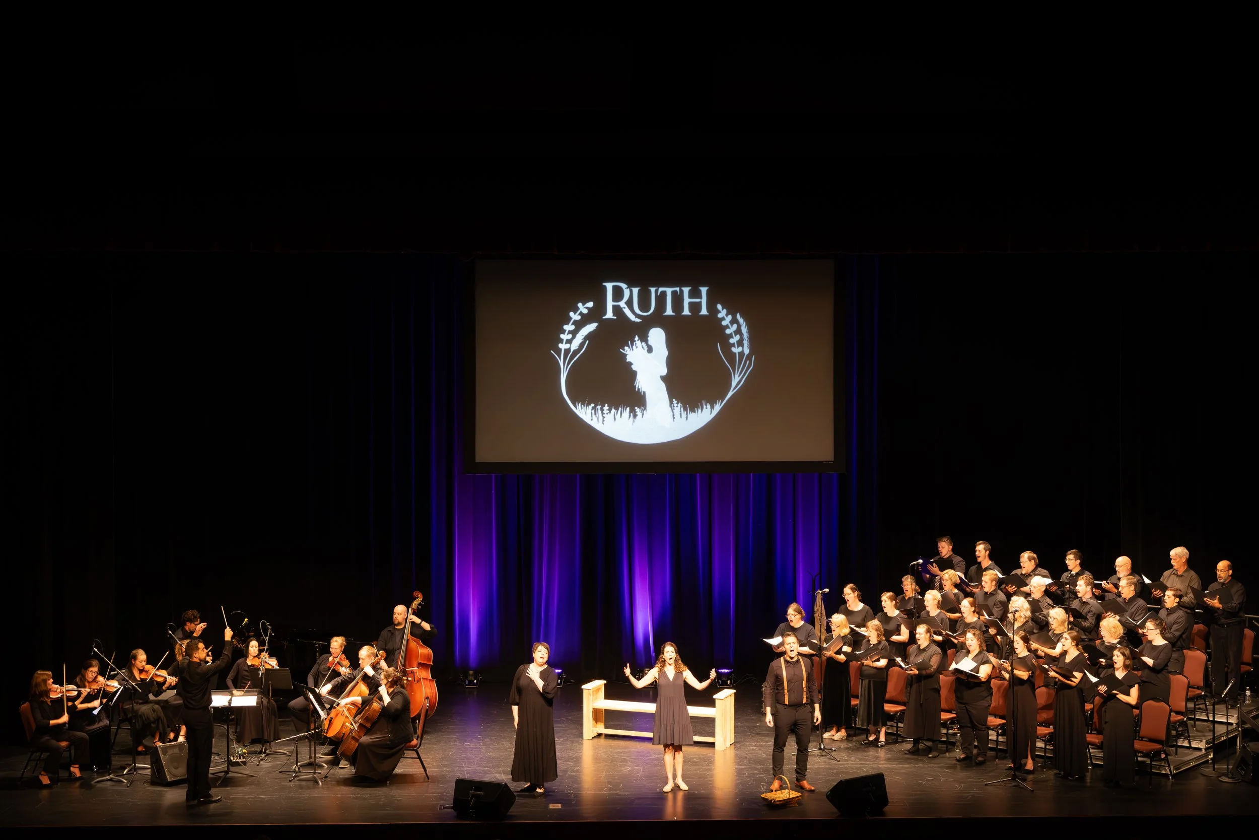 The entire cast sings the triumphant anthem "Shadow Of Your Wings"