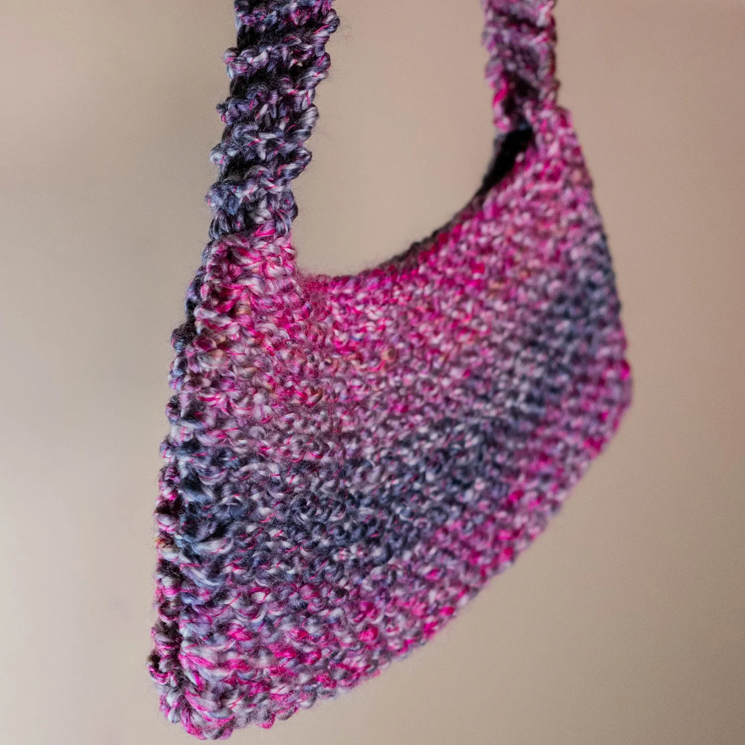 Boba Knit Purse (Pixie Pink)