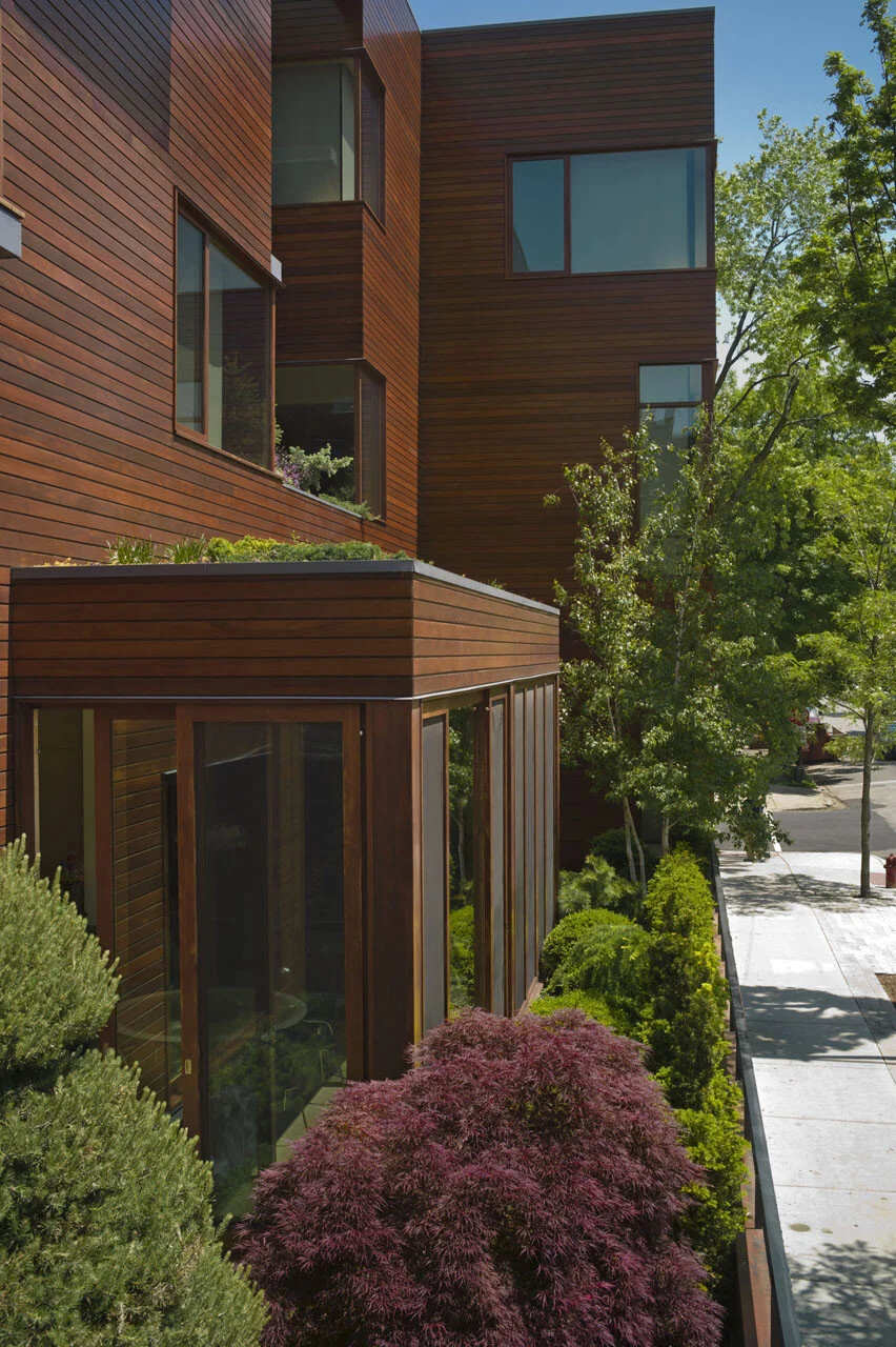 Modern city residence - terrace