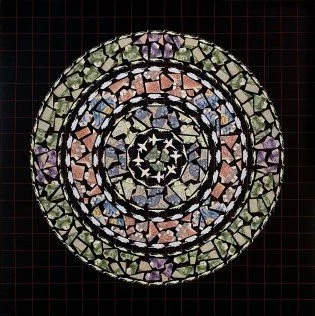 ‘Opal’
80cmH x 80cmW x 5cmD.
Chinese RMB Yuan, Laos Kip, Iraqi Dinar,
Afghanistan Afghani, US $,
cut paper, cotton thread on paper.
$12,200