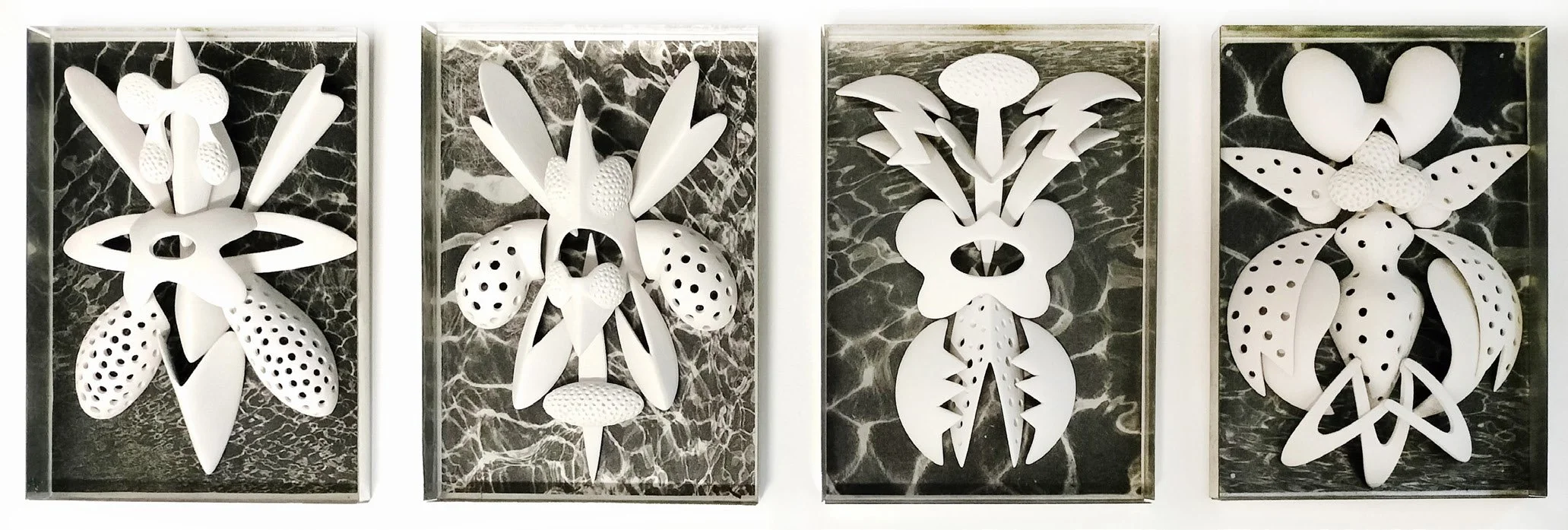 Oxygen (set of 4)
Mixed media in metal cases
700×210x 30 mm
$3100