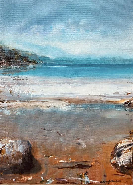 Sandbar (Study)
Acrylic on canvas
40 x 30cm
$1,800
