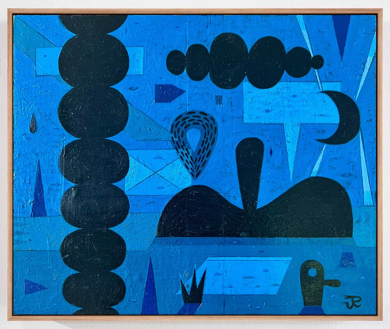 Jeff Raglus
Shadowland
 mm
Acrylic on ply
$1,100