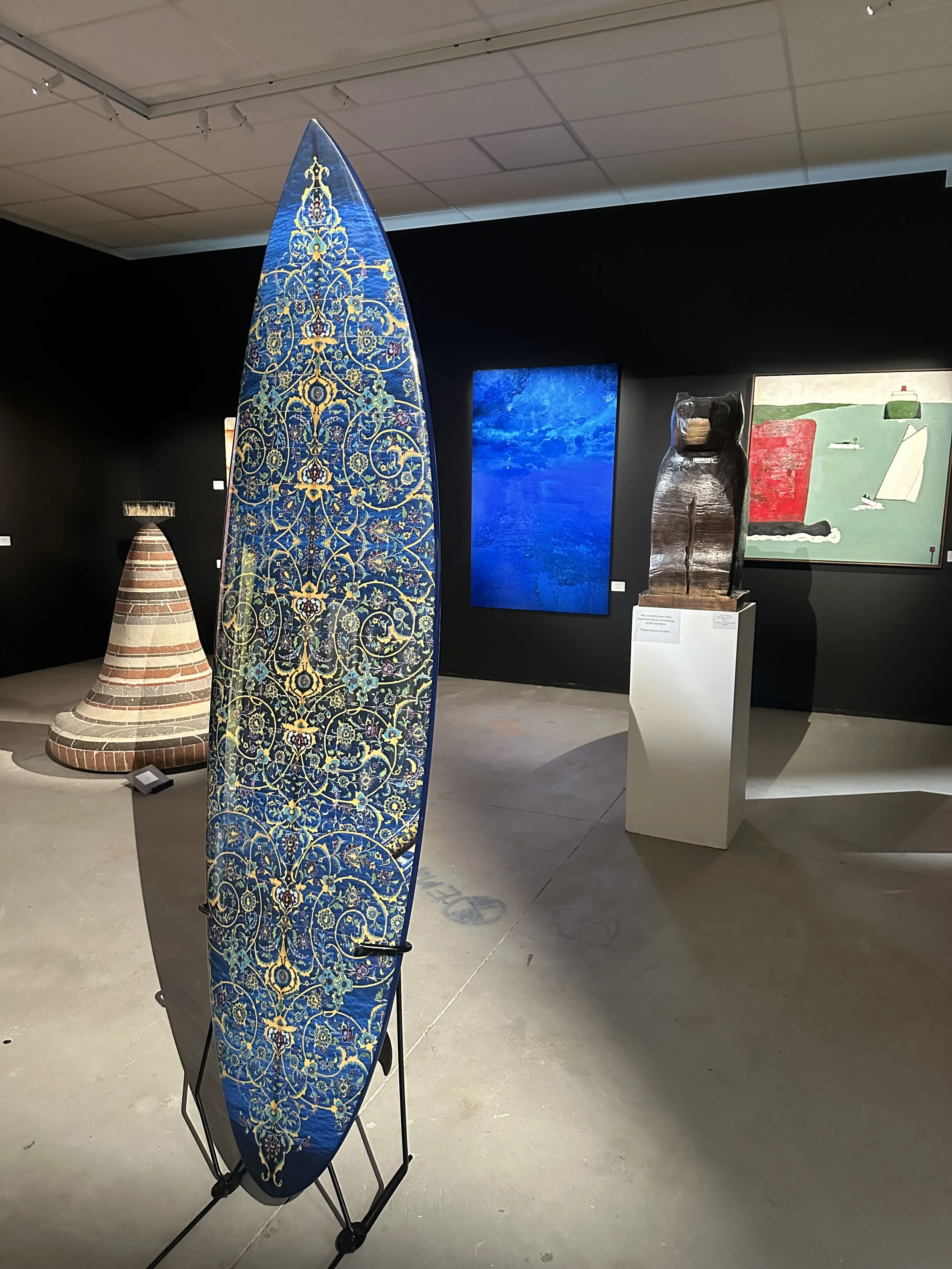 Phillip George, Ibrahim at & Gallery Australia in Sorrento