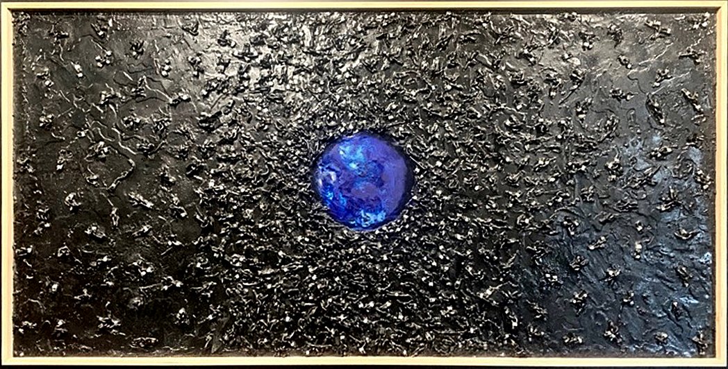 Julie Collins & Derek John
Return To Sender
Mixed media 
124 x 244 x 6.5cm 
$18,000