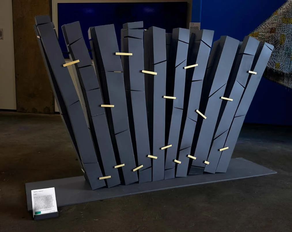 United Series 2025
Mild steel and powder coated, 130 x 25 x 180cm
$55,000