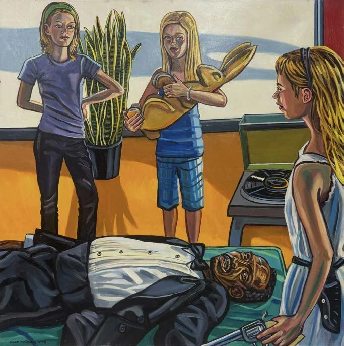 Popular Girls
Oil on Canvas
182 x 182 cm
$28,000