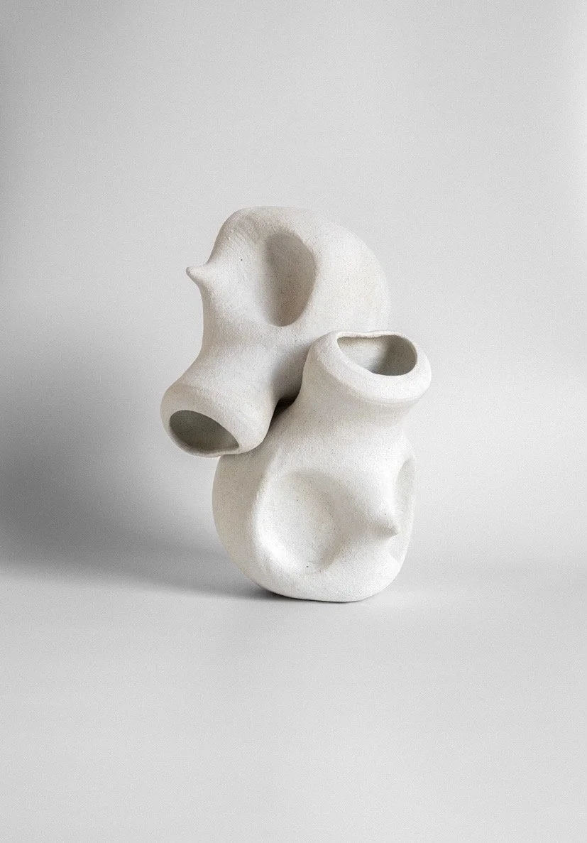 fortitude head. ceramic and glaze colourants. $3,500
