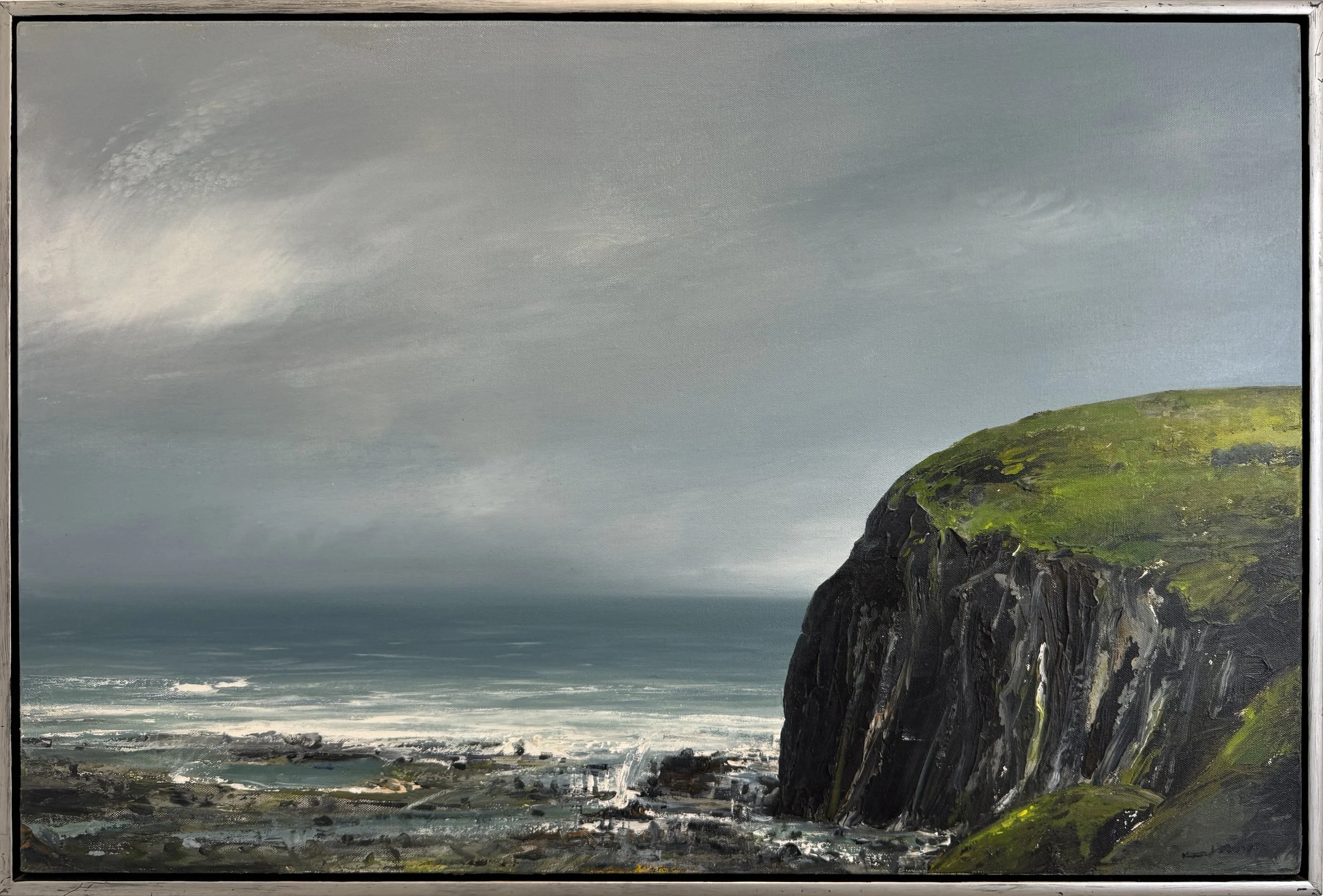Ti Tree Creek (Cairns Bay, Cape Schanck ) acrylic on canvas
61 x 92cm
$8,500