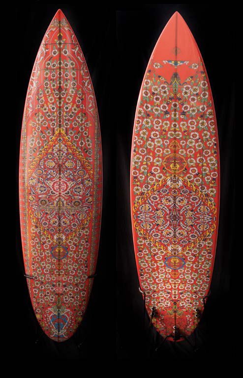 Zayed
Fiberglass, Carbon Fiber, Stainless Steel, Digital Decal on Polyurethane
213cm x 50cm
$15,000