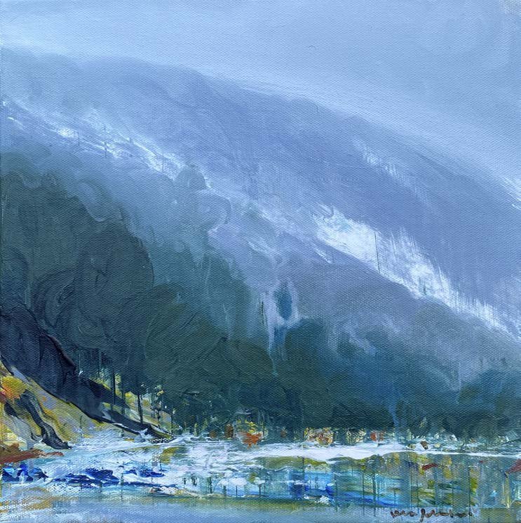 Fast Flowing
Acrylic on canvas
30 x 30cm
$1,500