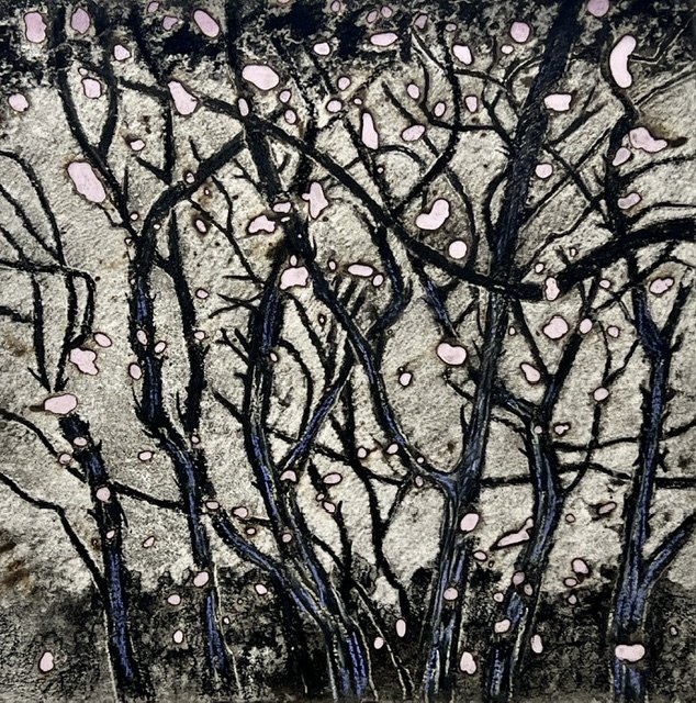 Wendy Teakel, Foreshore Thicket, 30 x 30 cm, $780