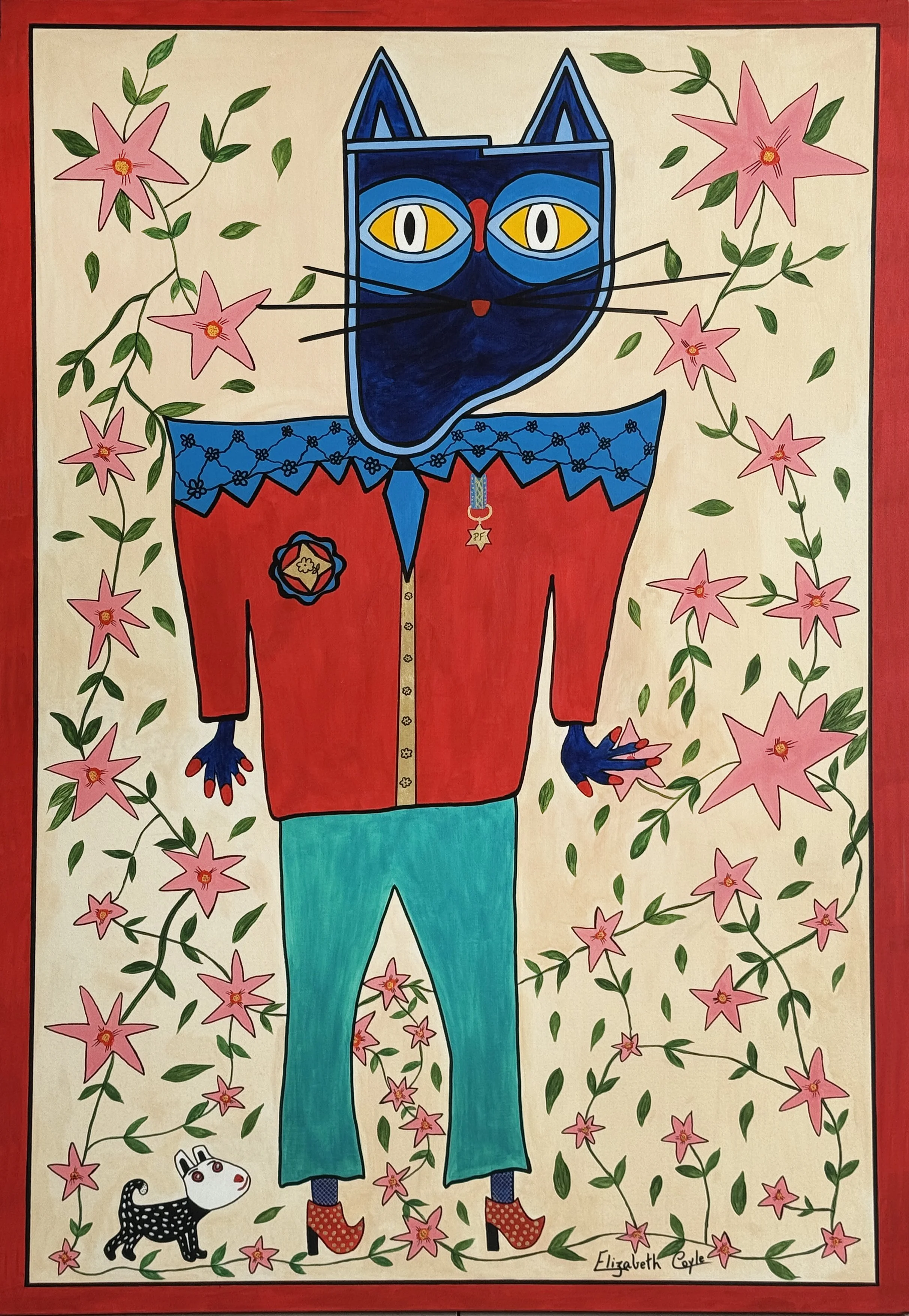 Something I Said?
Acrylic on Canvas
180 x 90cm
$4000