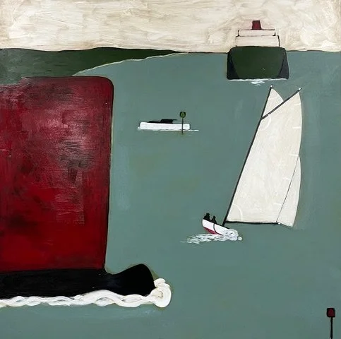 Channel
Acrylic, damar varnish on birchwood panel
123 x 123cm
$9,900