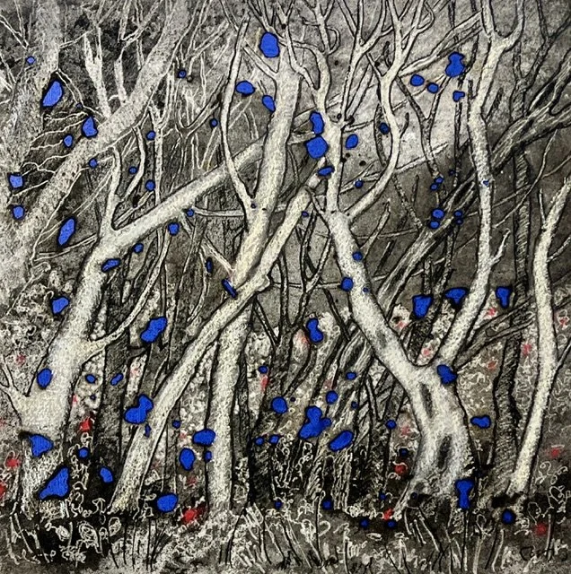 Wendy Teakel, Coastal Thicket, 30 x 30 cm, $780