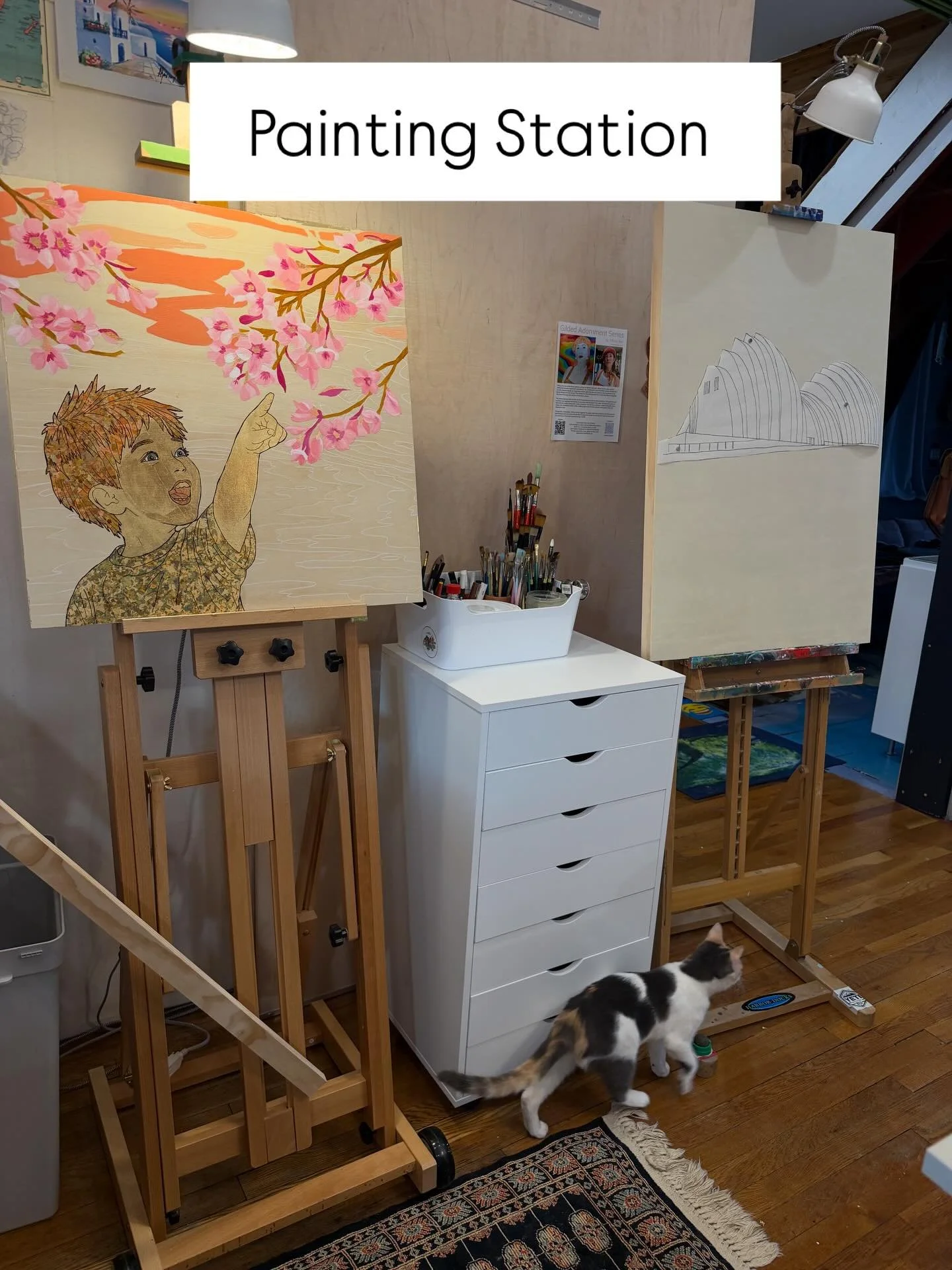 Take a walk through the Zen Studio. Slowly making upgrades this year and it is coming along so pretty and productive!

Every corner is becoming more intentional, more organized, and more aligned with my vision 

Grateful for the growth and excited fo