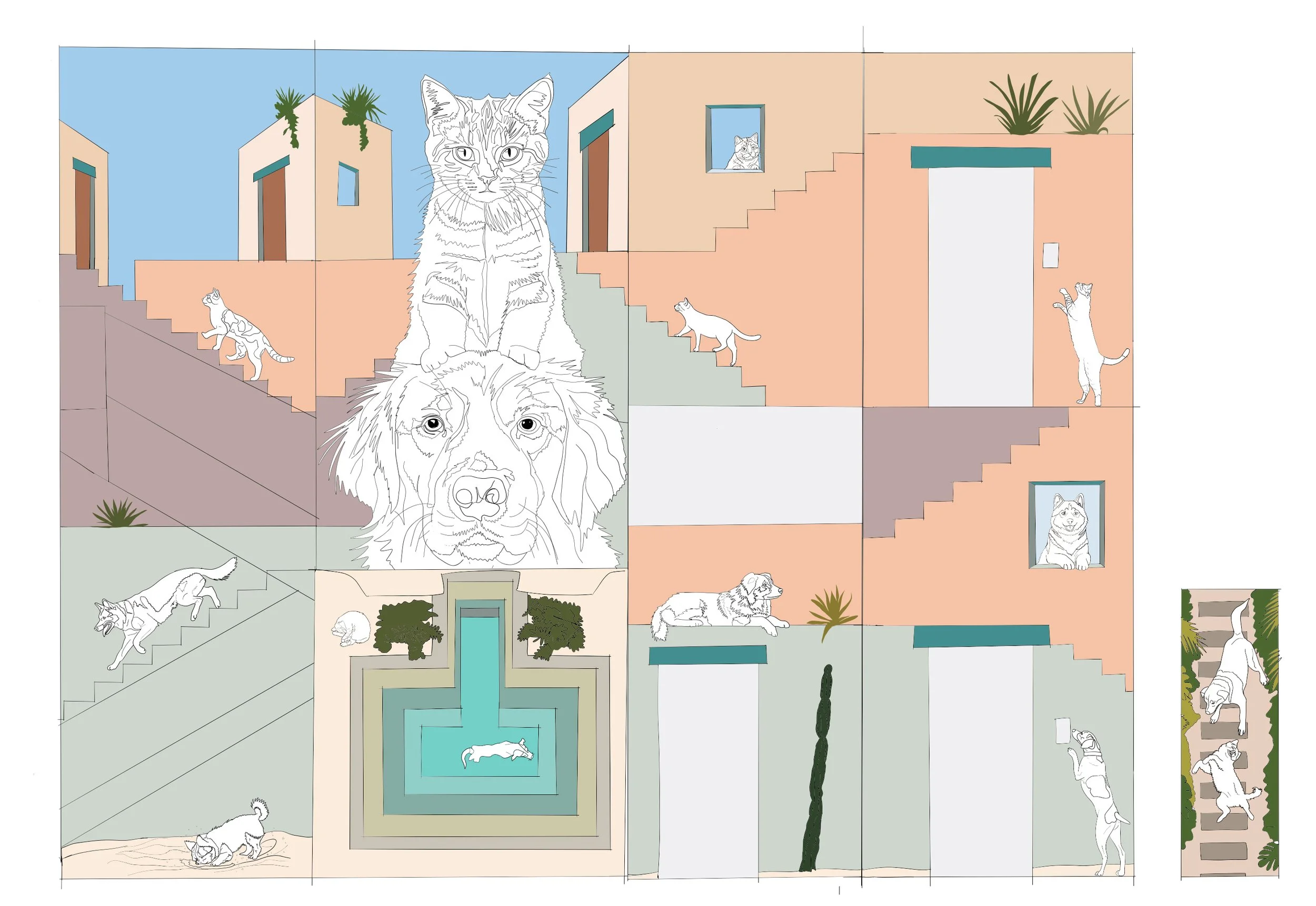 Murals: Many Paths, One Home