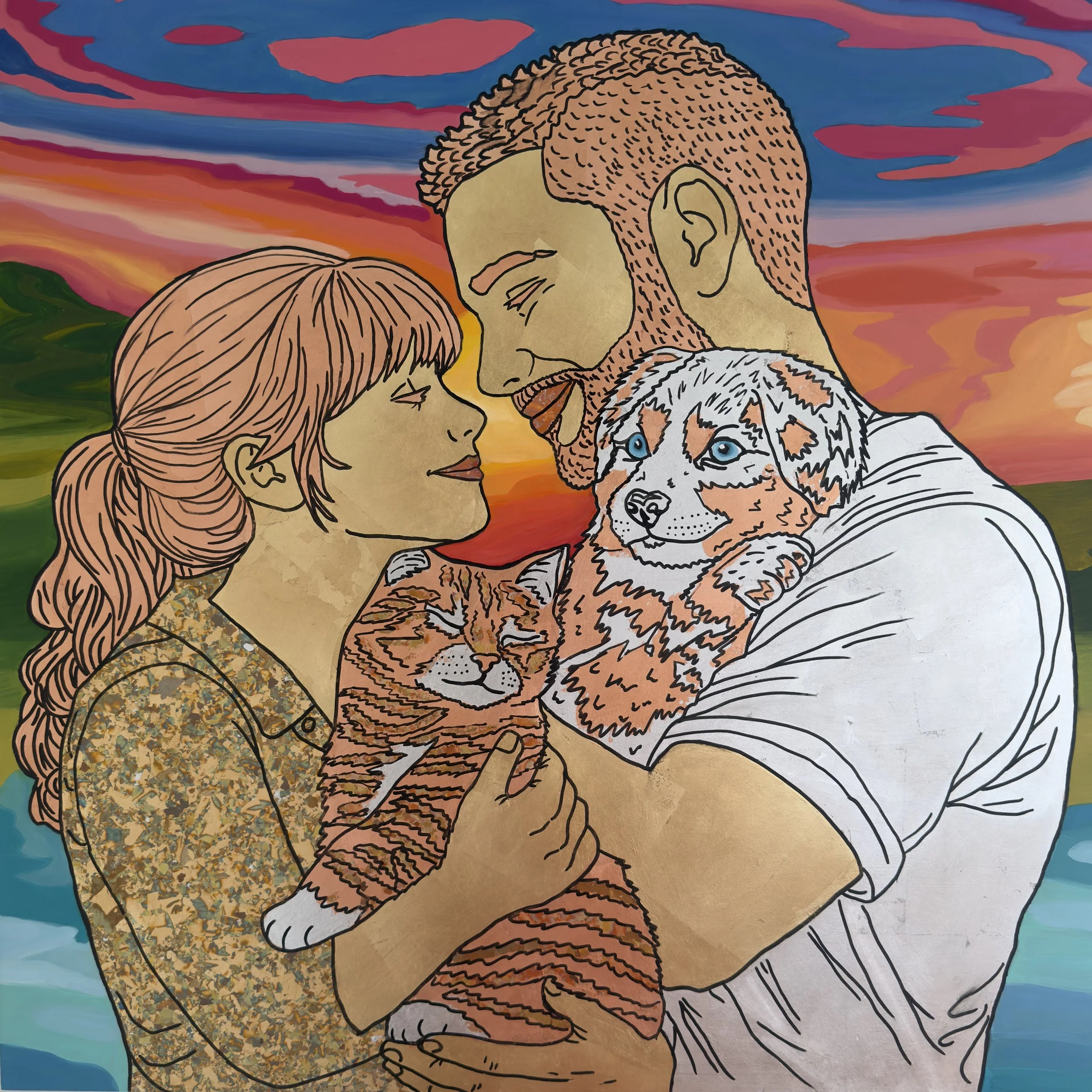 Arriving Home - Art in the Loop