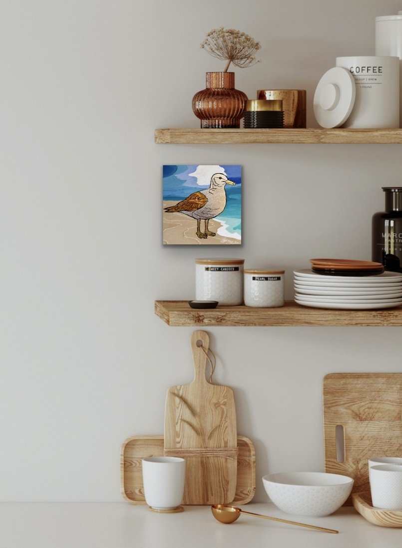 Sea-glass-seagull-painting-in-kitchen.jpg