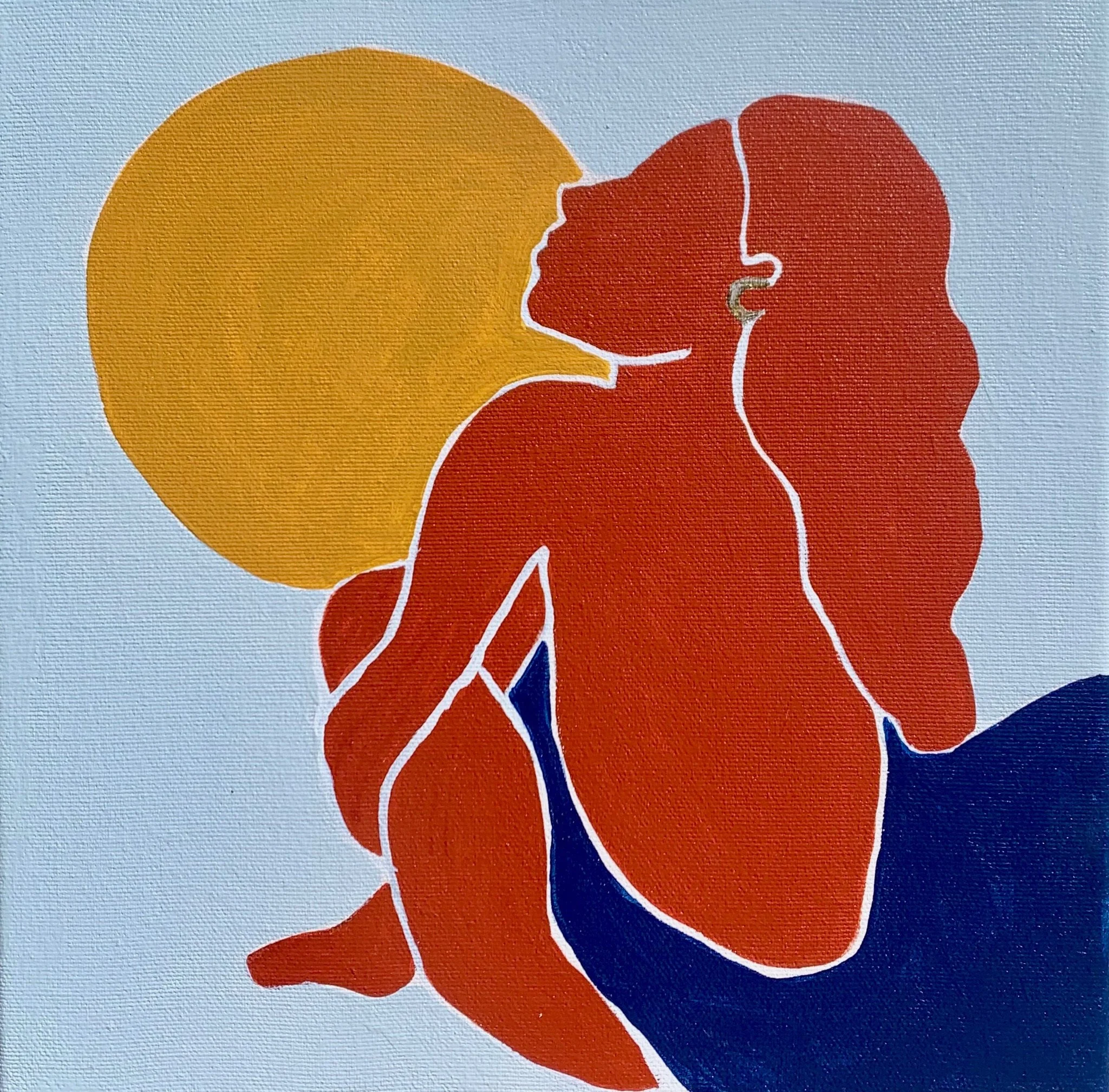 Halo by Sun 10” x 10”