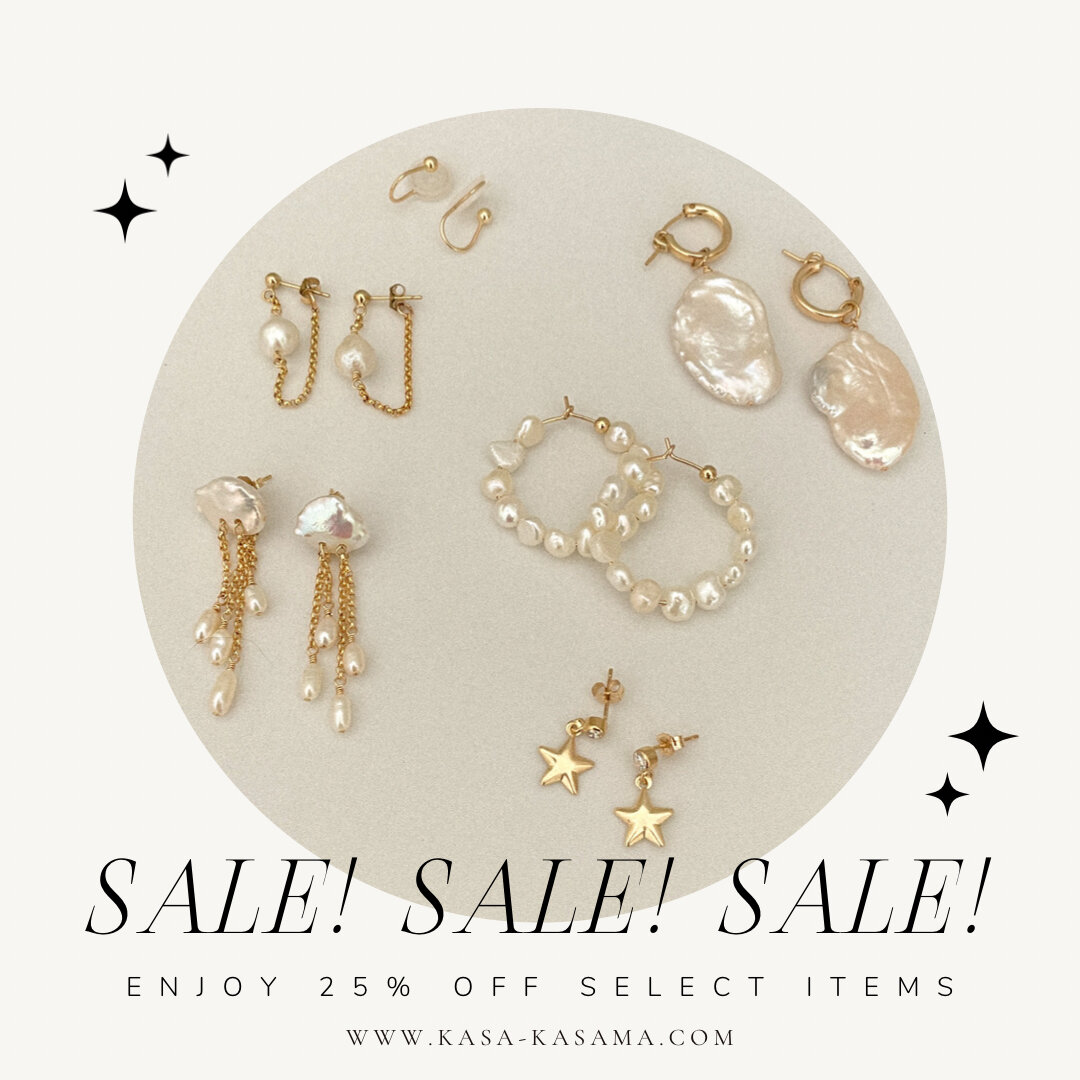 ✨ Did someone say sale? ✨​​​​​​​​
​​​​​​​​
Hi beauties! To help you prepare for this holiday season, KASA KASAMA is having a rare ✨sale✨Yes you heard right!!! Select items in the shop are now 25% off 😱 With designs down to their very last 😩 Get you