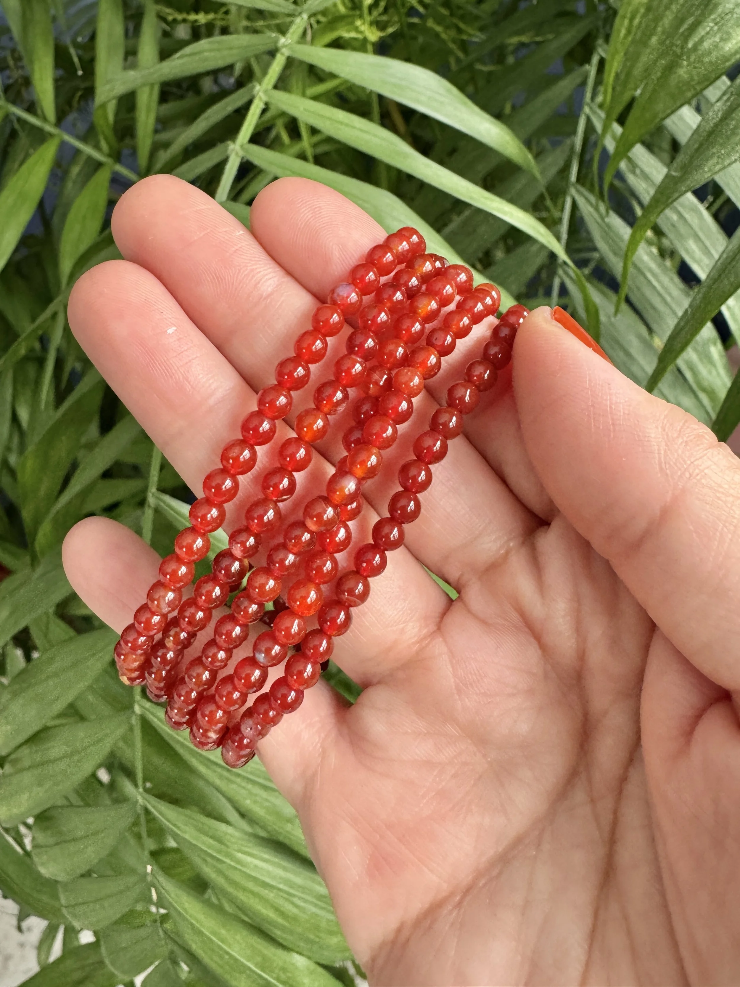 Carnelian Mini Stretch Bracelet