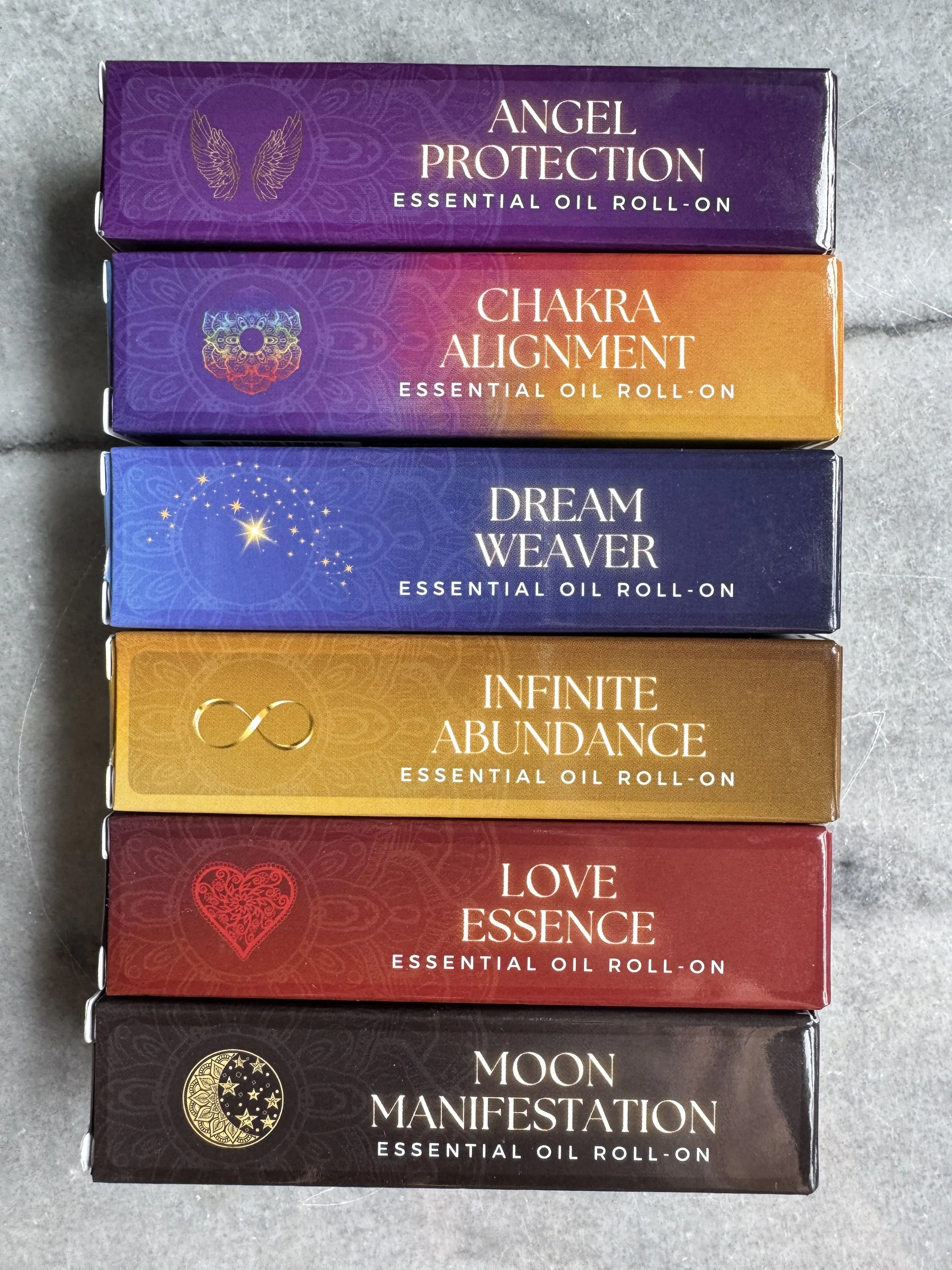 Essential Oil Crystal Rollers