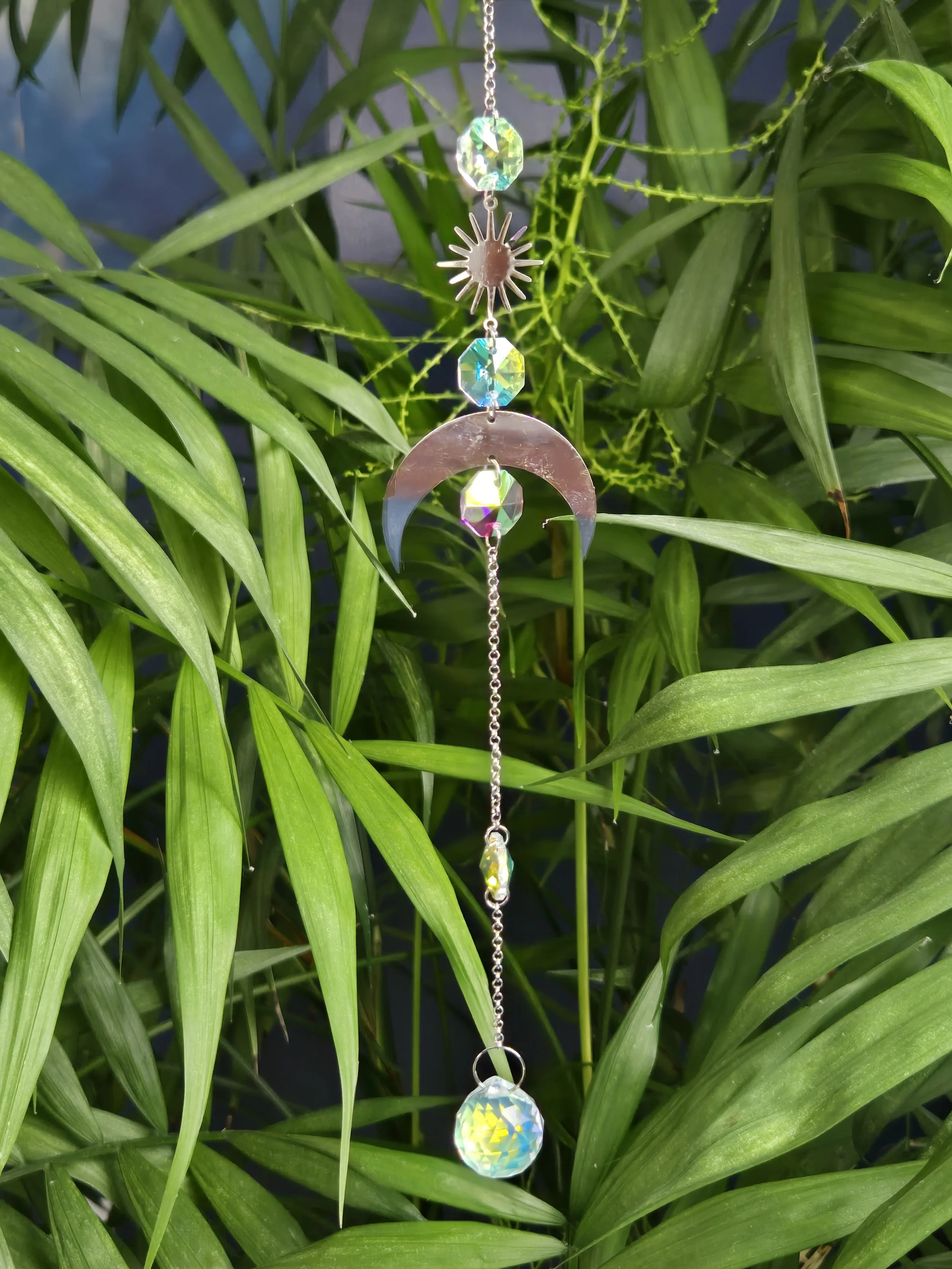 Moon and Sun Celestial Suncatcher