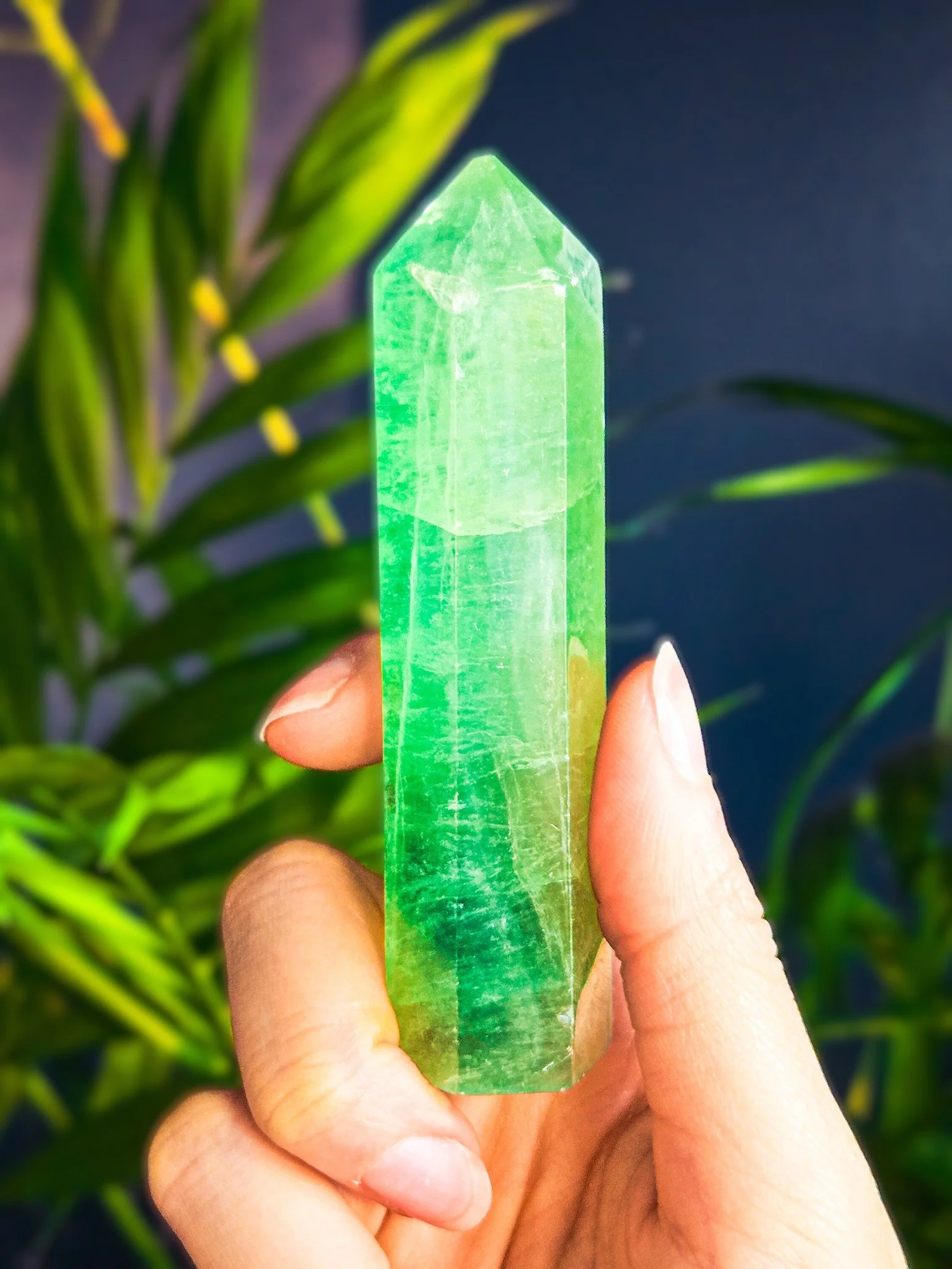 Green Fluorite Tower