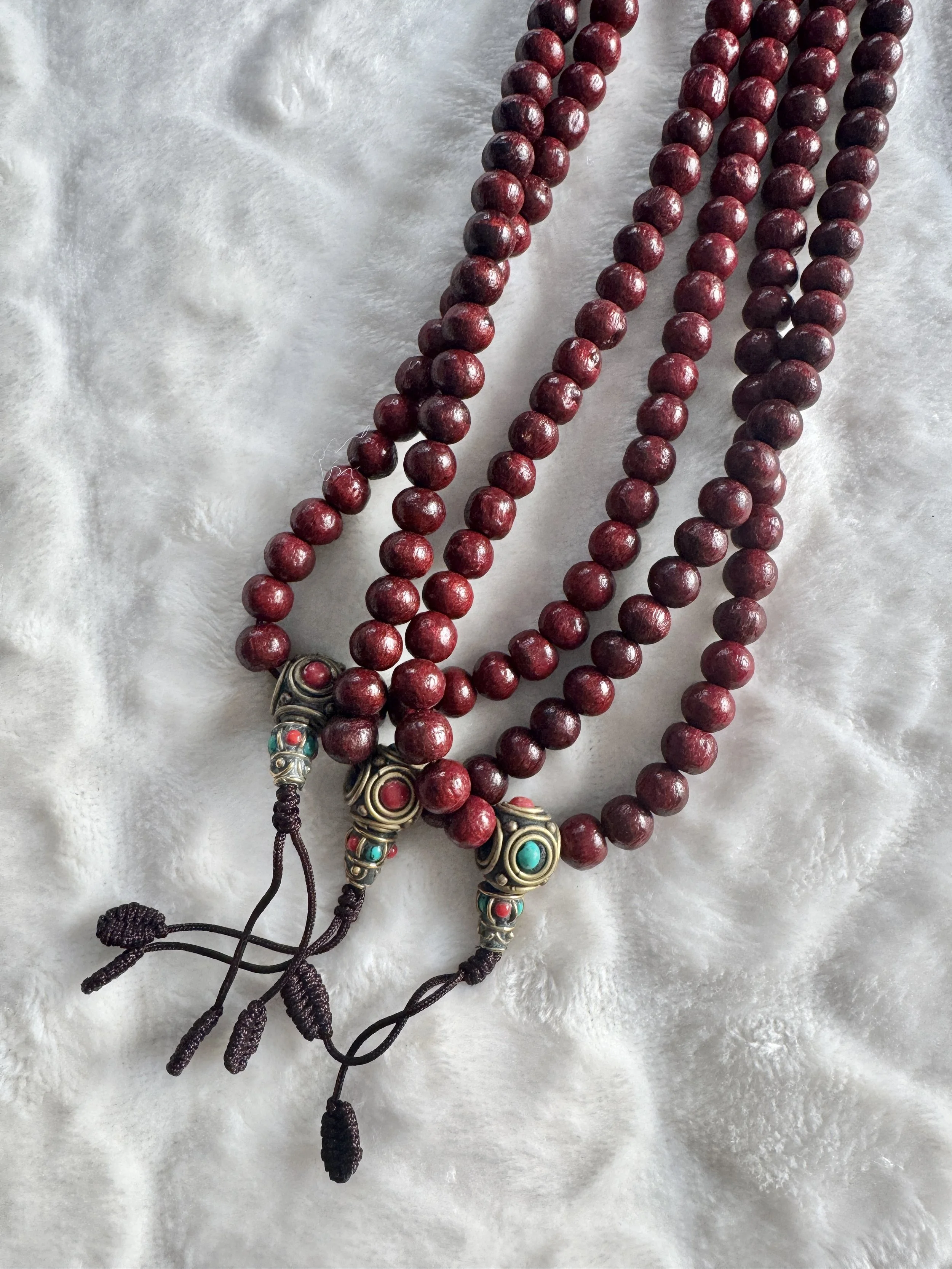 Rosewood Mala Beads