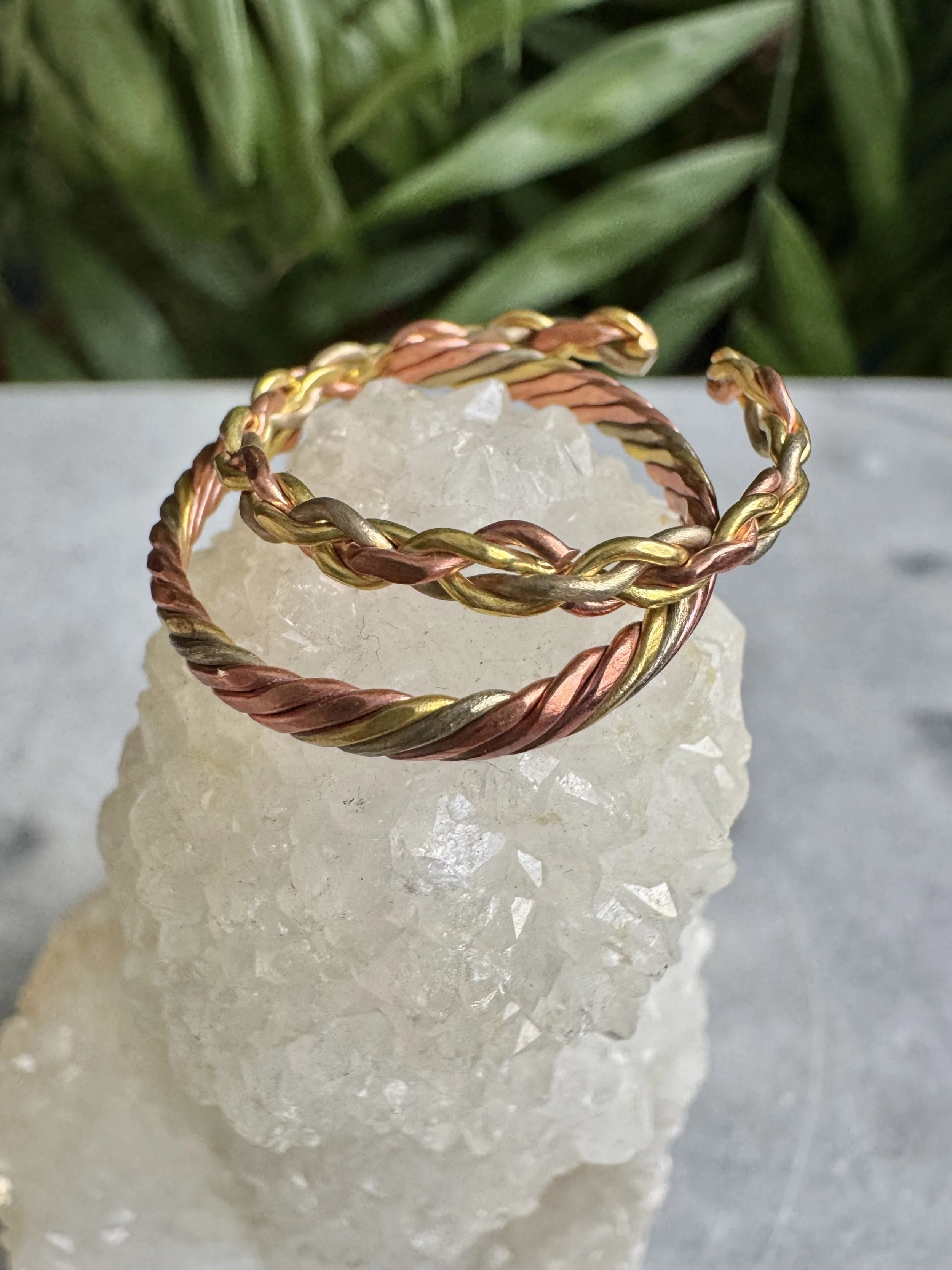 Copper Stacking Adjustable Rings