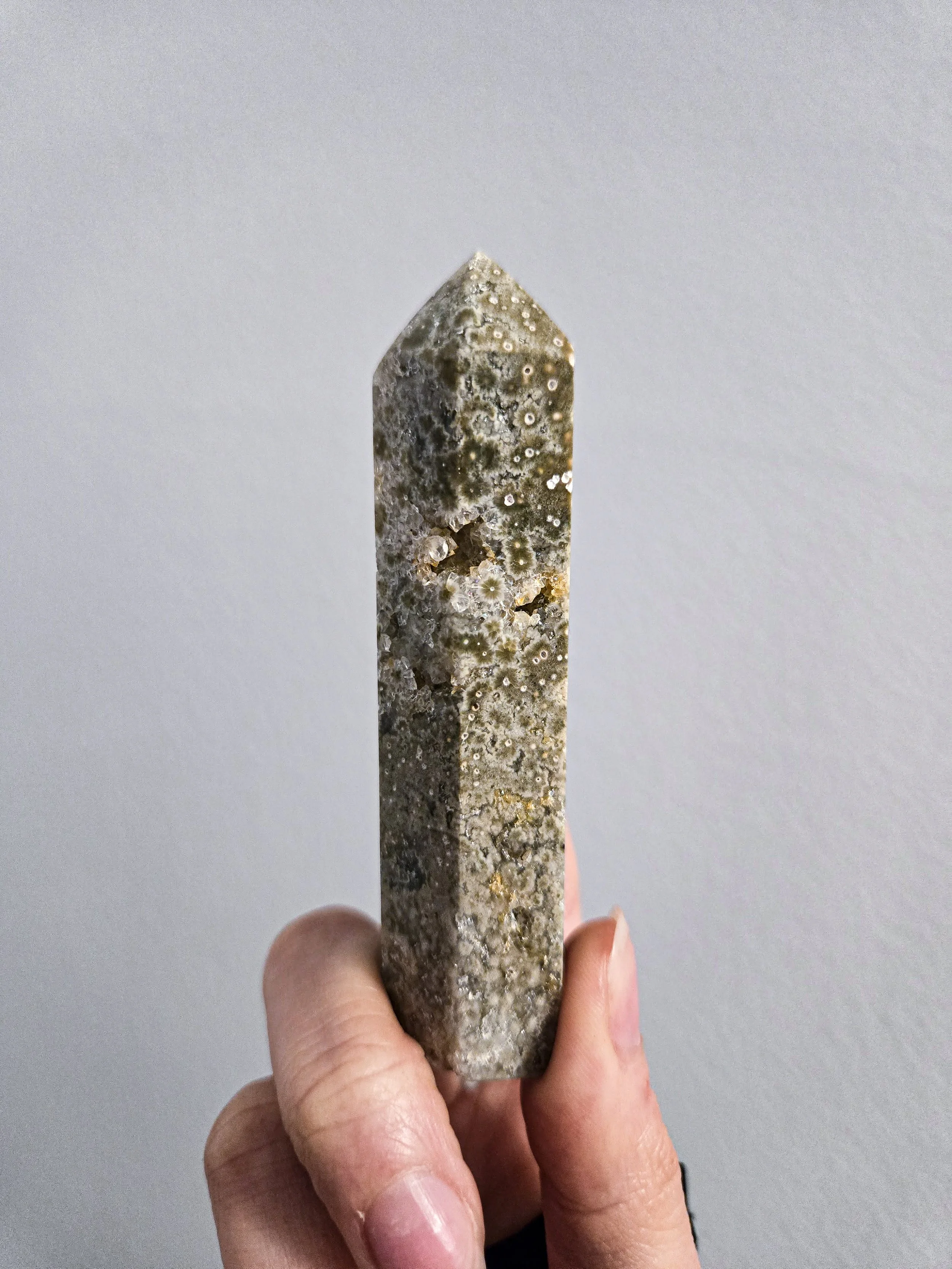 Spotted Ocean Jasper Tower