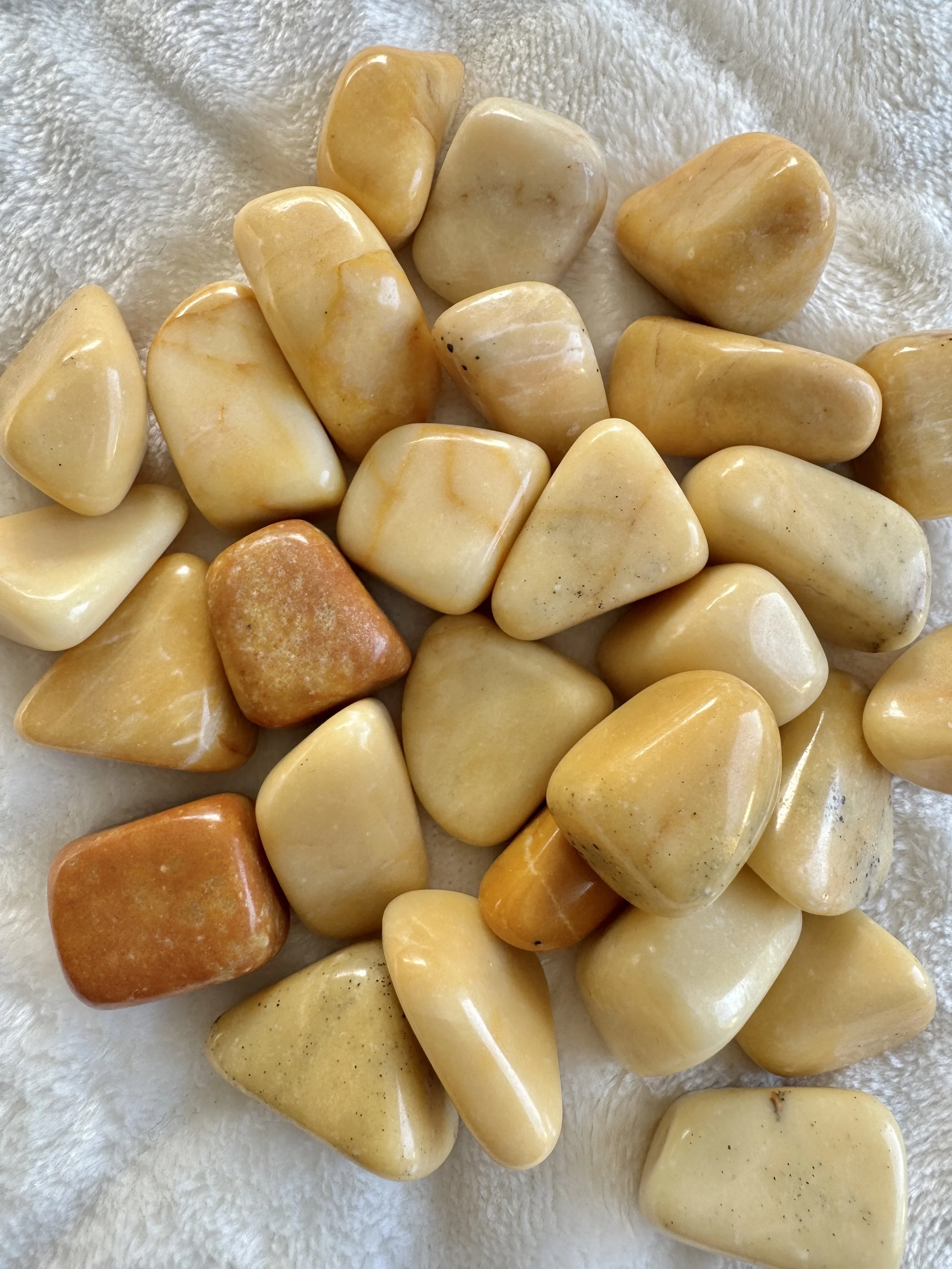 Yellow Jasper Tumbles