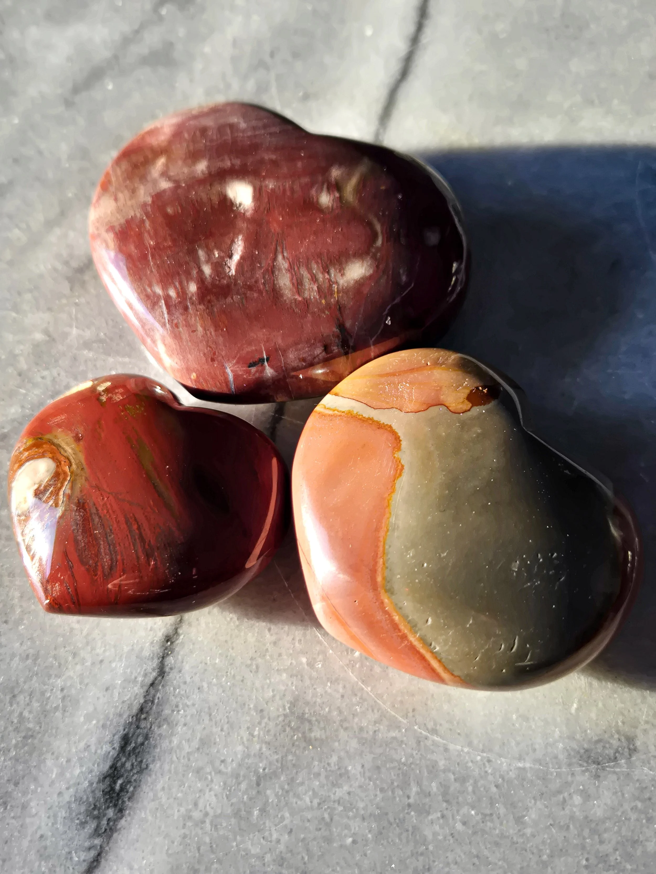 Red Jasper Heart
