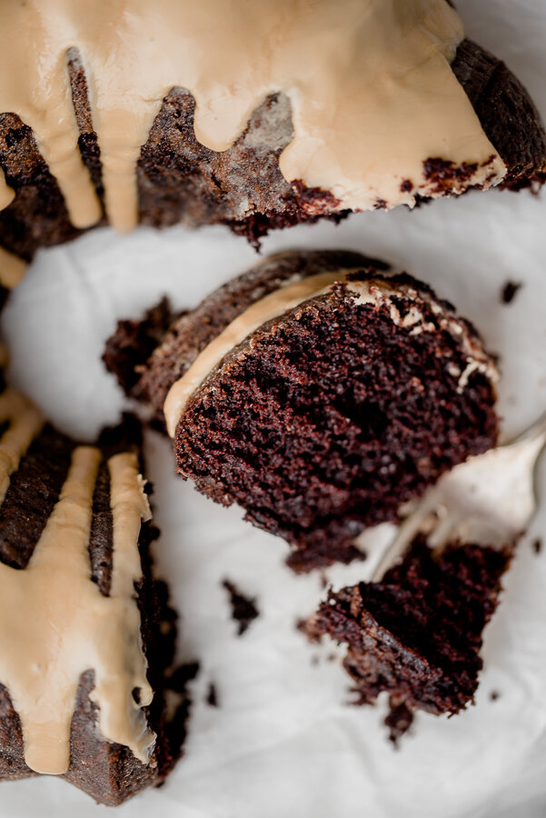 Mocha Hazelnut Praline Bundt Cake with Espresso & Vanilla Bean Glaze –  SIMPLY BEAUTIFUL EATING