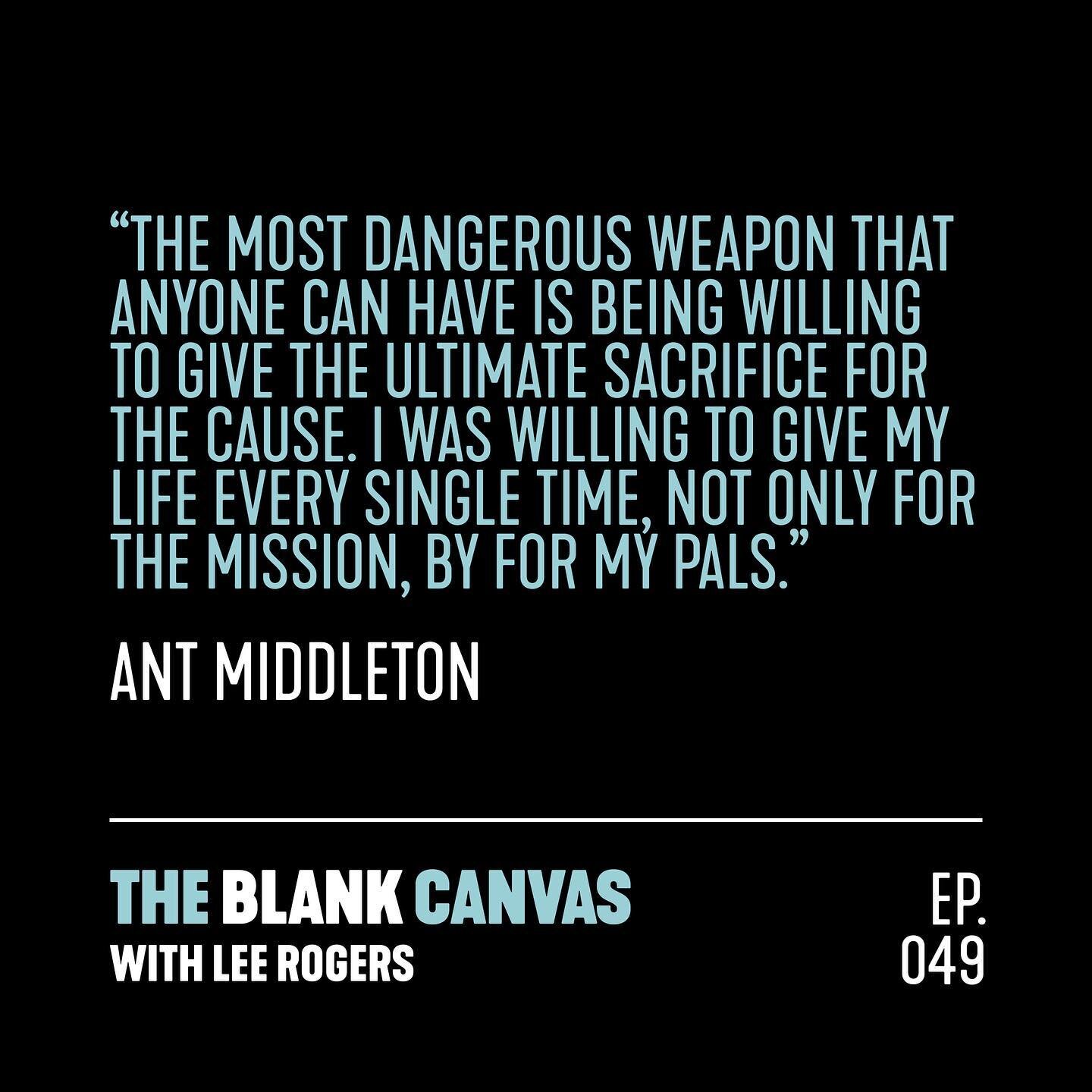 Episode #049 @antmiddleton #theblankcanvaspodcast #trailblazer @sasaustralia #livelarge #antmiddleton @leerogers12 #leerogers