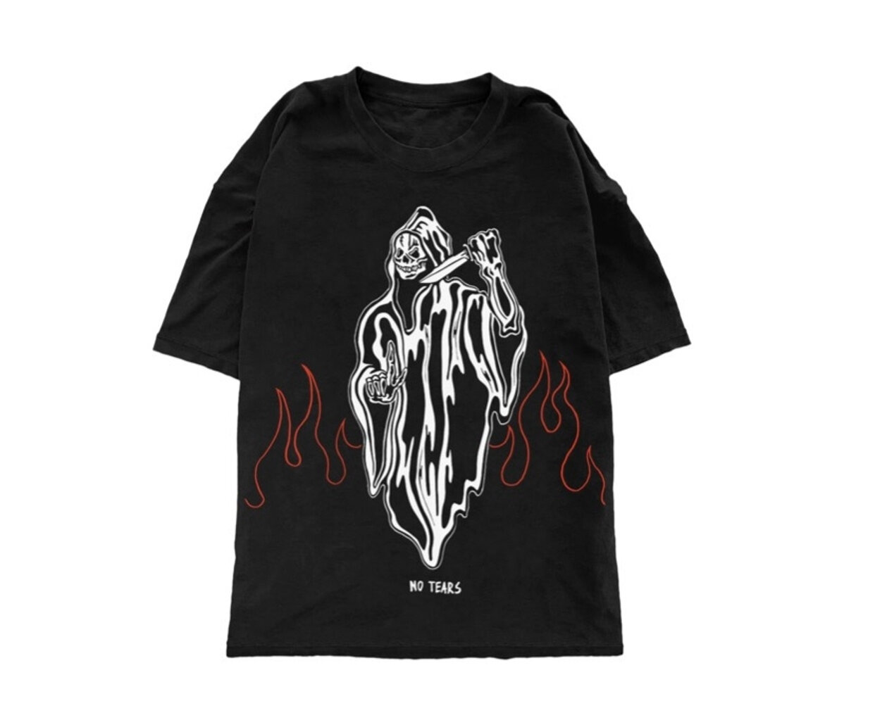 Warren Lotas No Tears Promo Graphic T-Shirt — second wind thrift